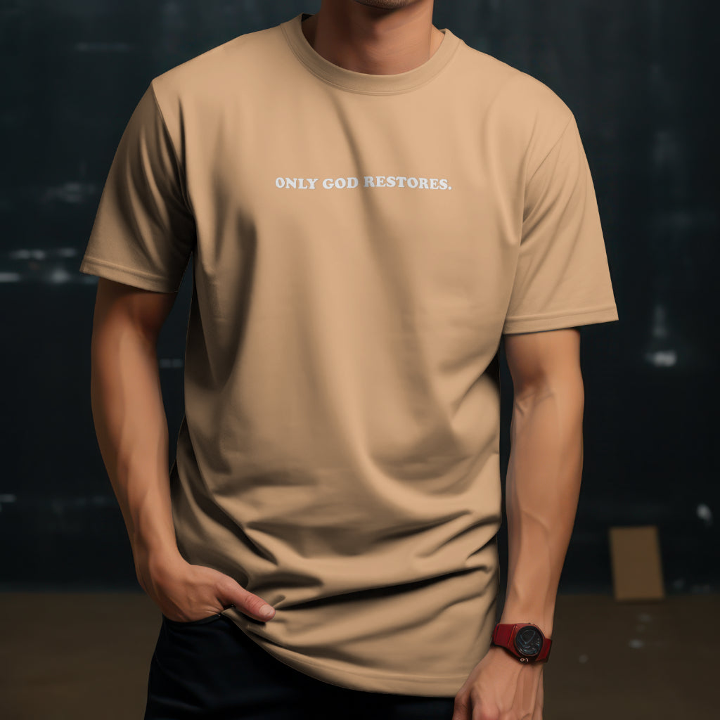 Only God Restores T-Shirt image 6