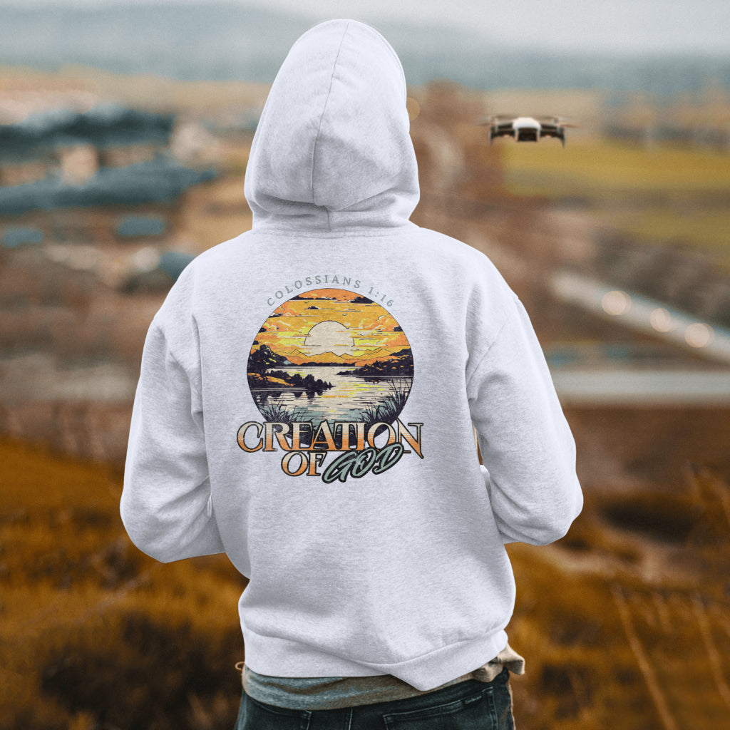 Creation of God Hoodie image 0