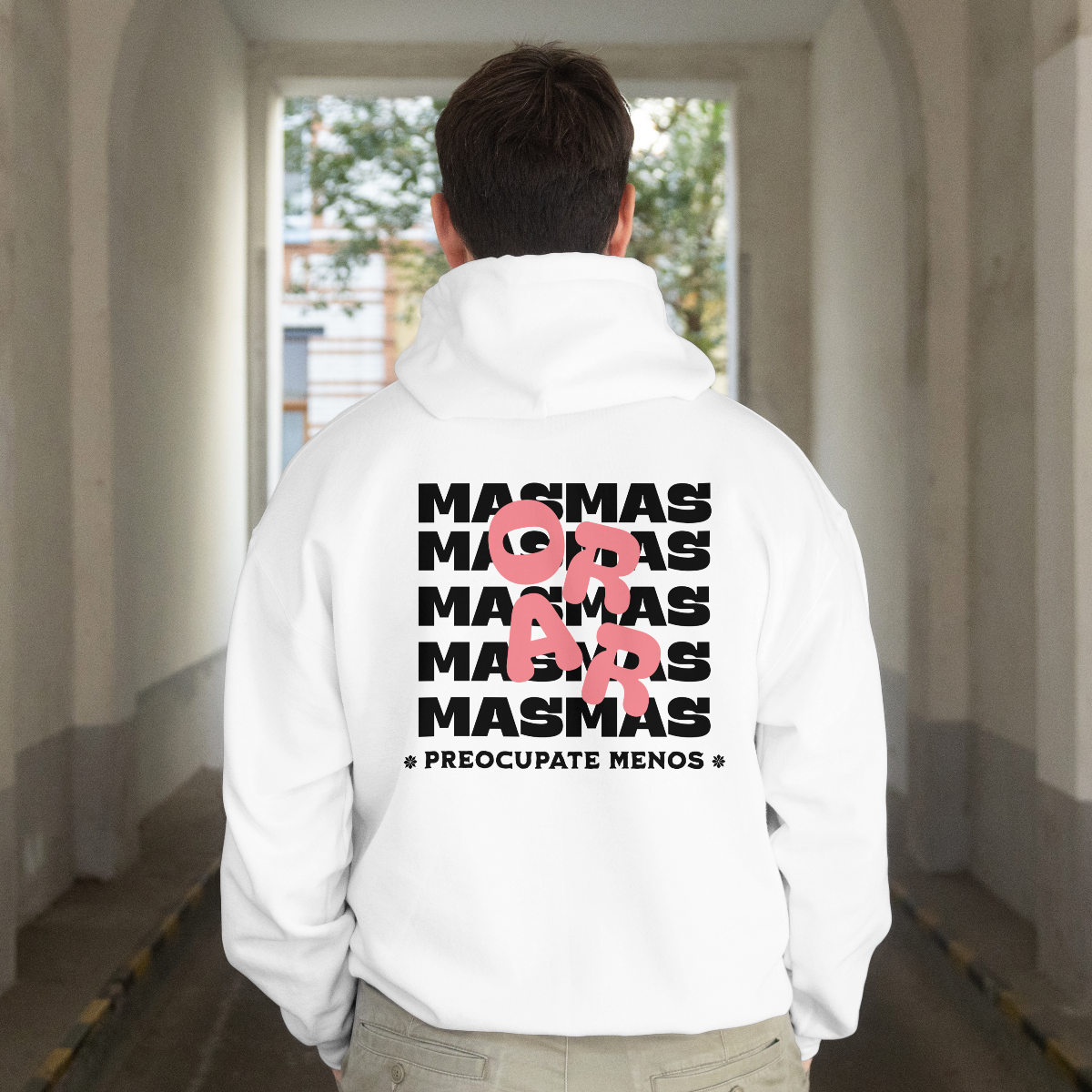 Orar Mas, Preocupate Menos Sudadera image 0