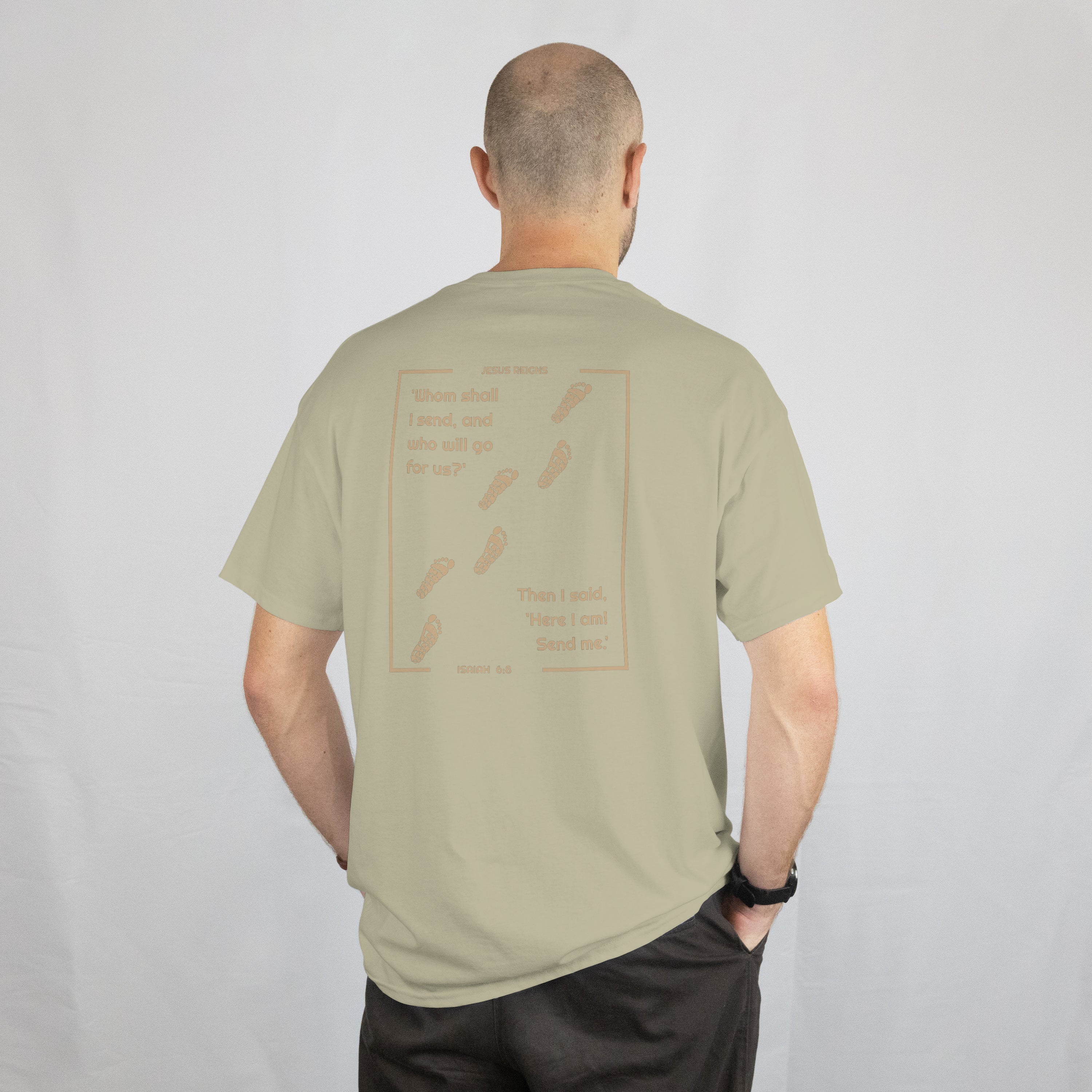 Here I am, Send Me T-Shirt image 2