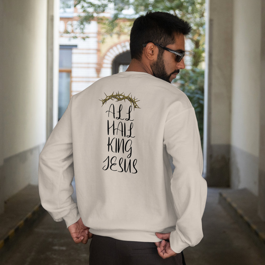 All Hail King Jesus Crew Neck image 0