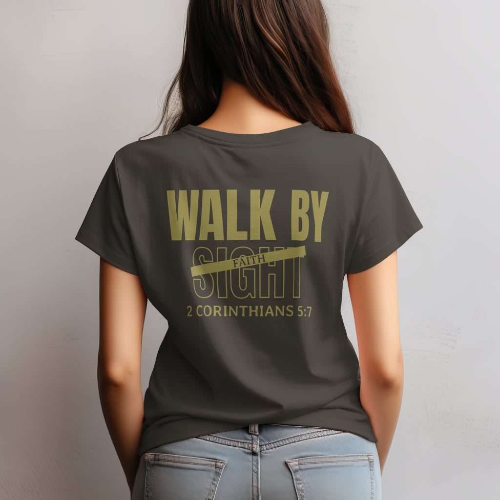 Walk by Faith T-Shirt image 1