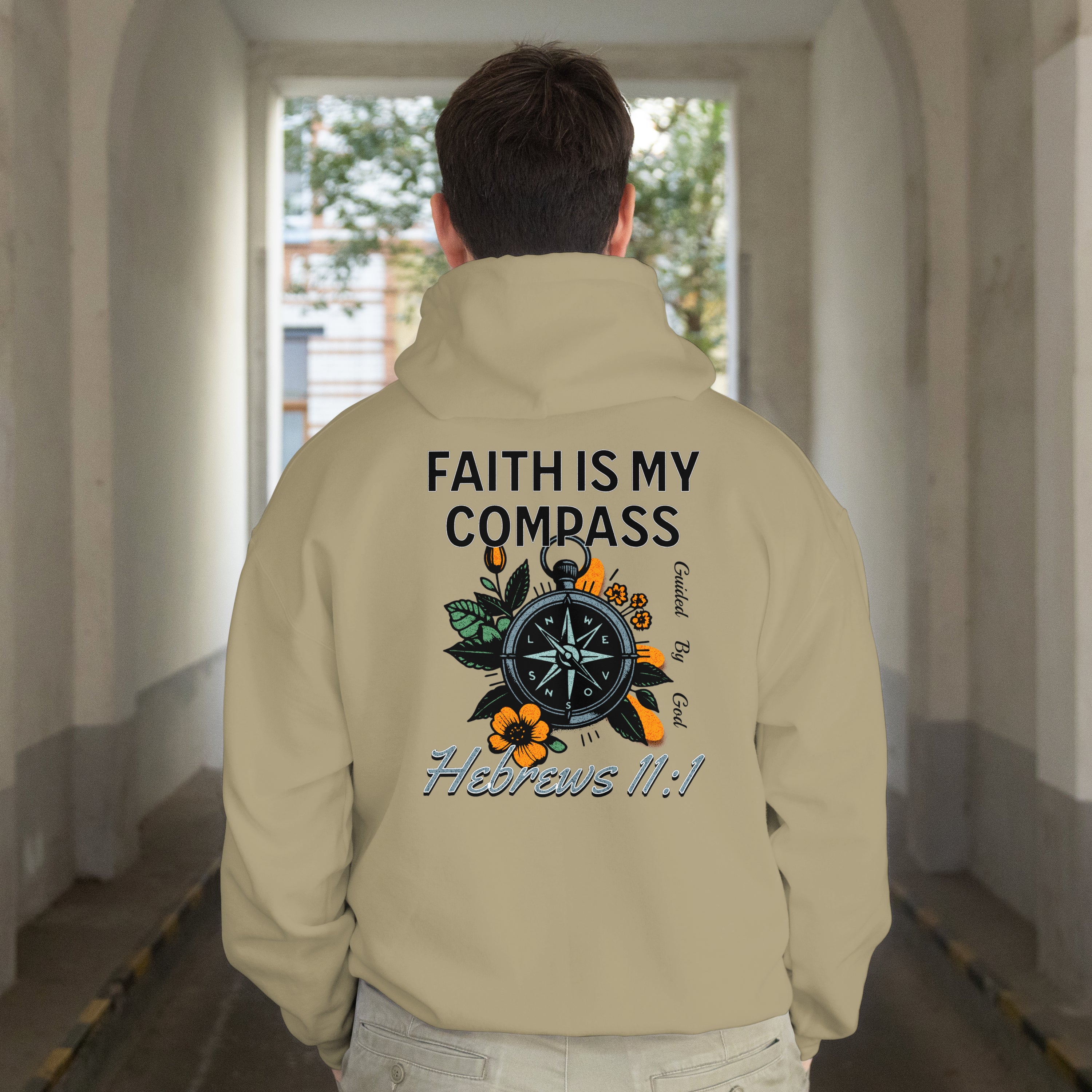 Guided by God Hoodie image 2