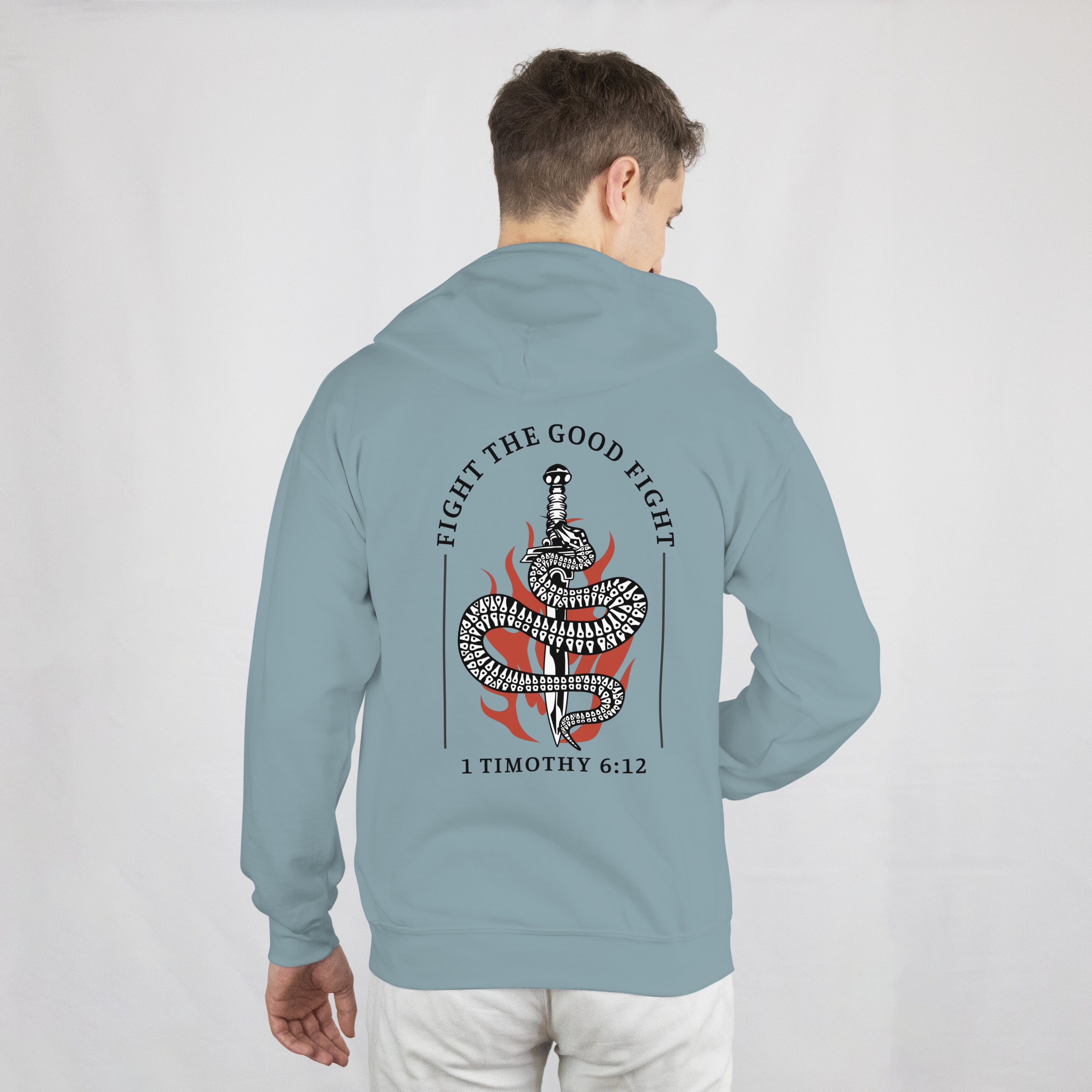 Fight the Good Fight Hoodie image 1
