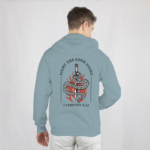 Fight the Good Fight Hoodie image 1