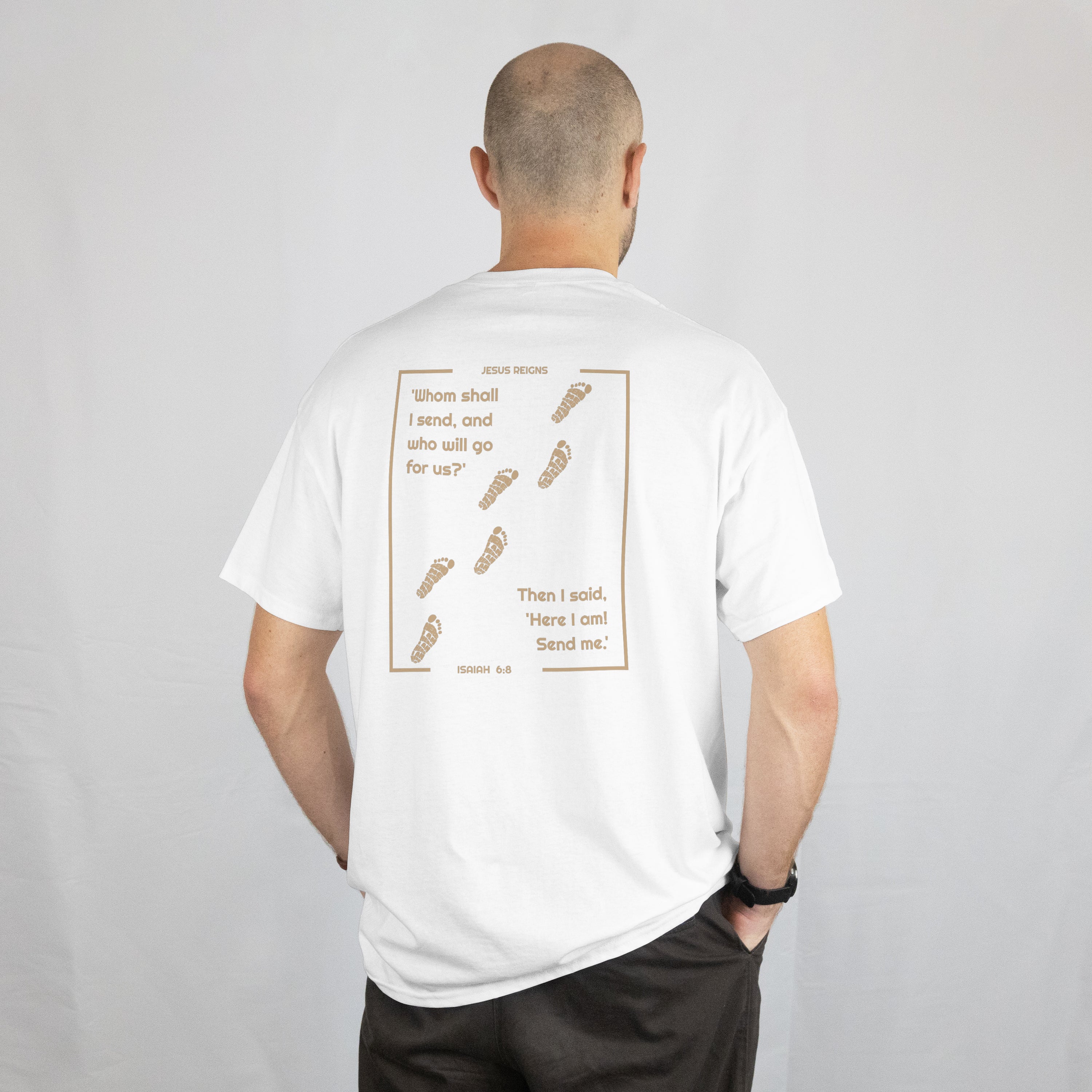 Here I am, Send Me T-Shirt image 1