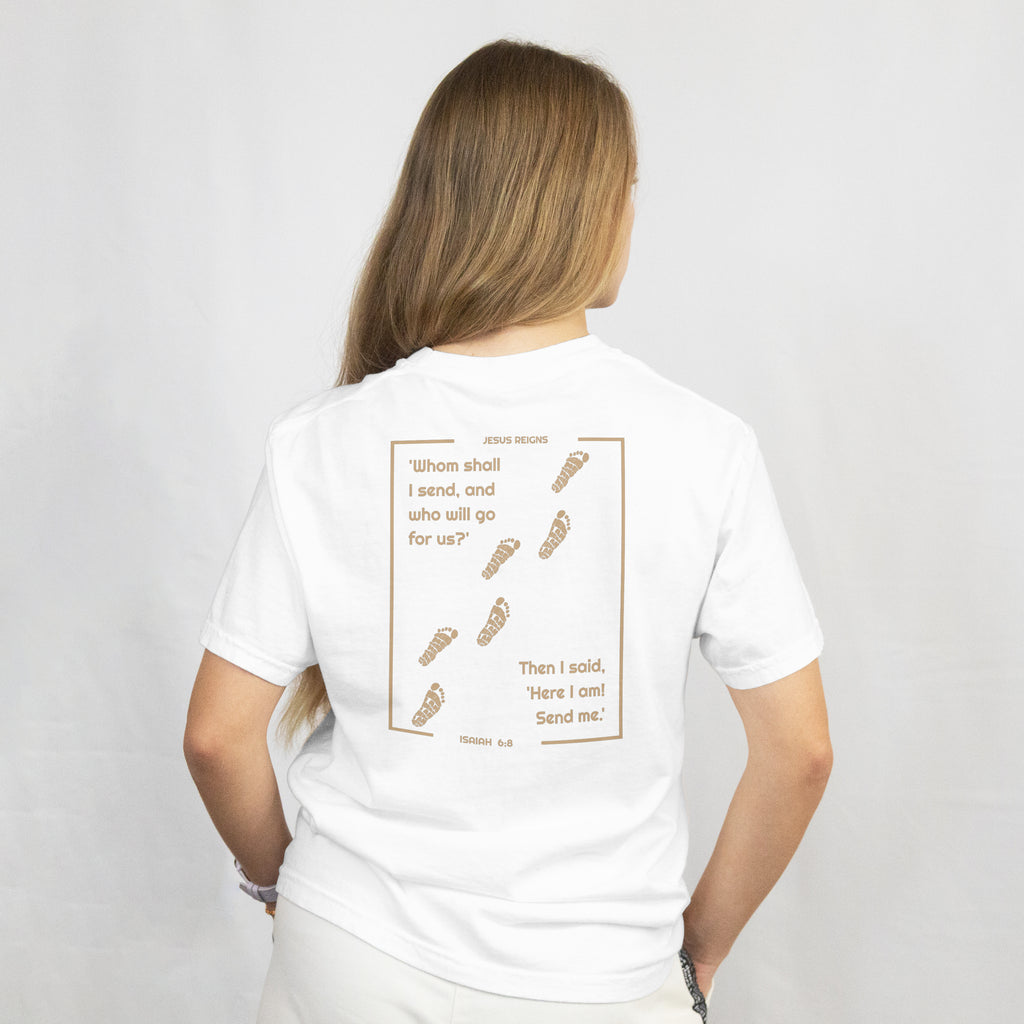 Here I am, Send Me T-Shirt image 3