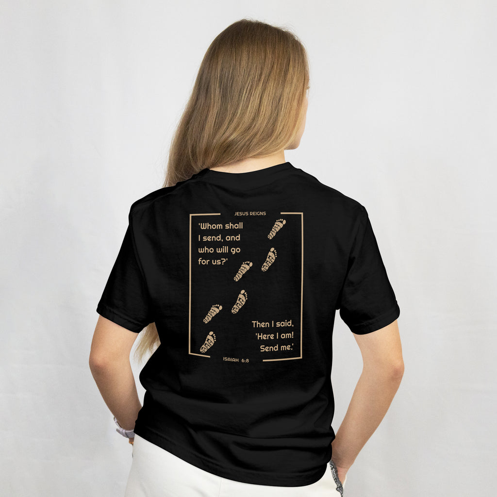 Here I am, Send Me T-Shirt image 5