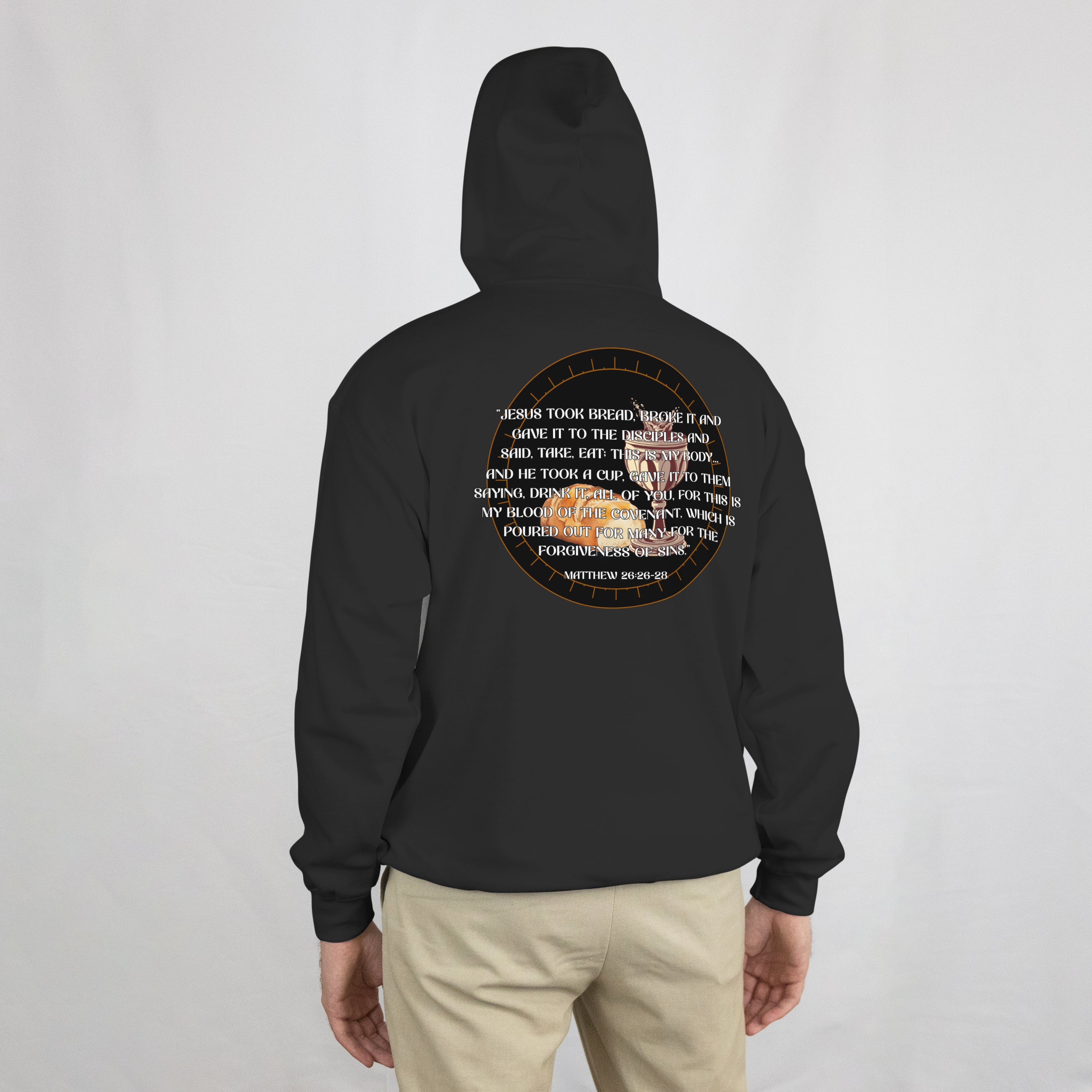 Matthew 26:26 Hoodie image 2