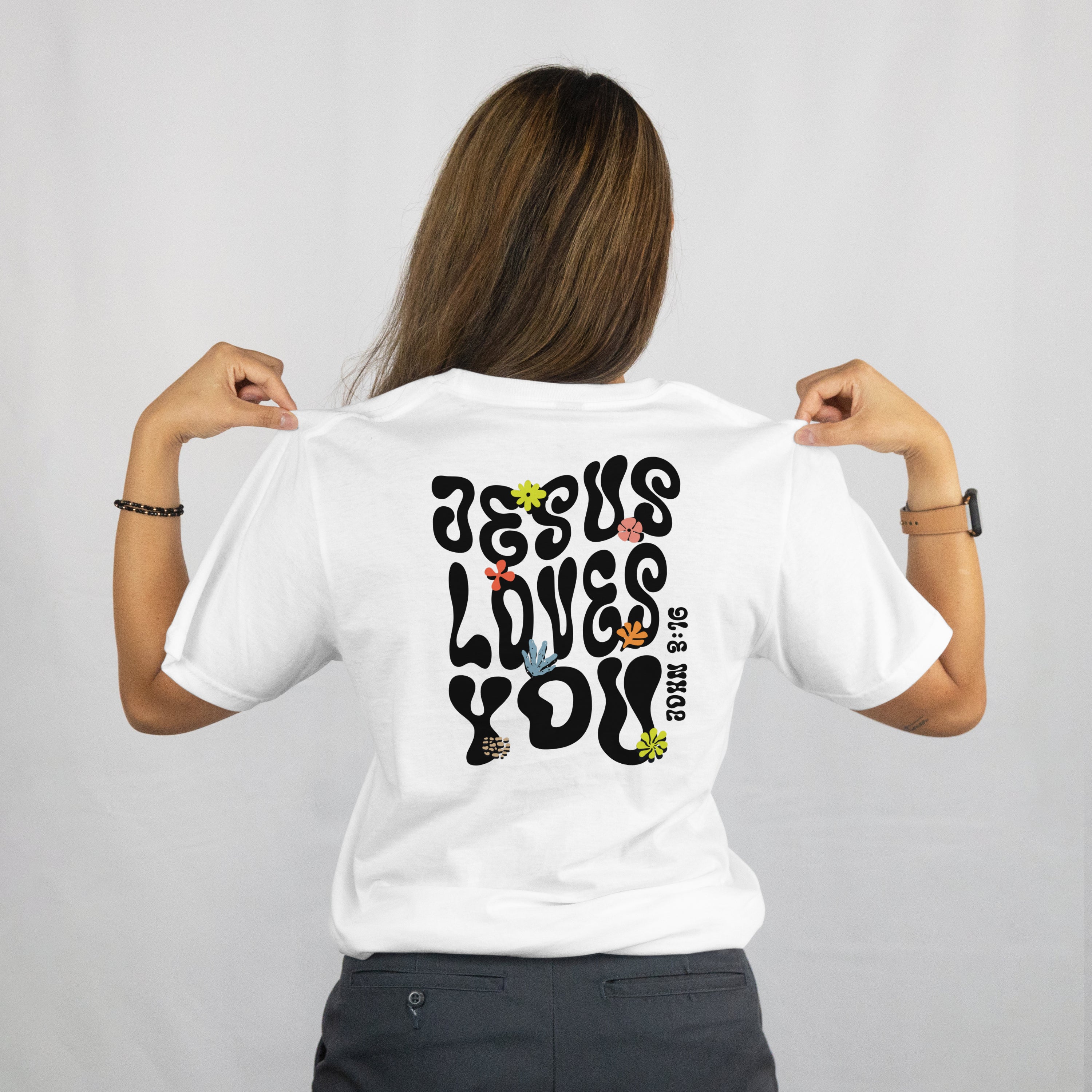 Jesus Loves You T-Shirt image 2