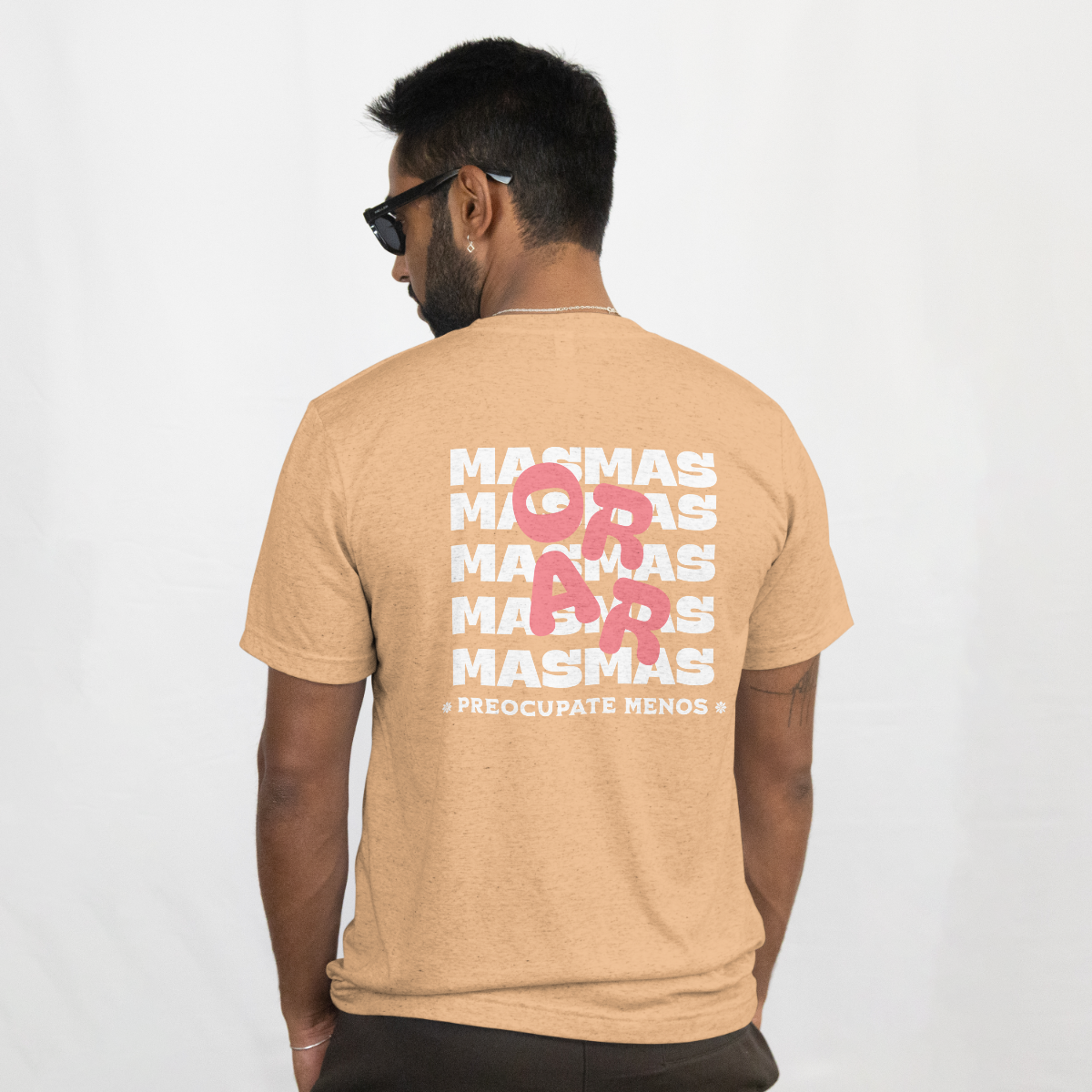 Orar Mas, Preocupate Menos Camiseta image 8