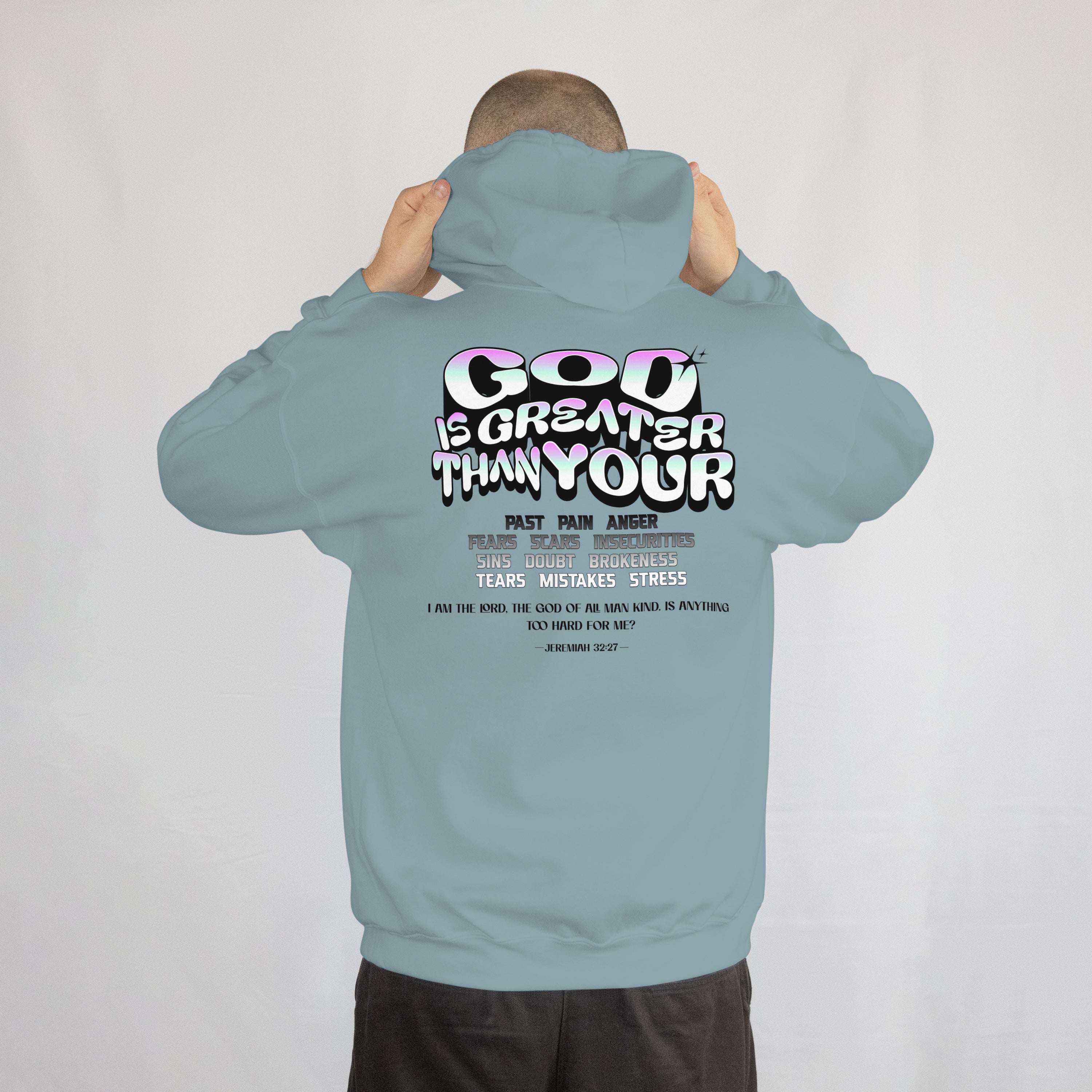 God is Greater Hoodie image 1