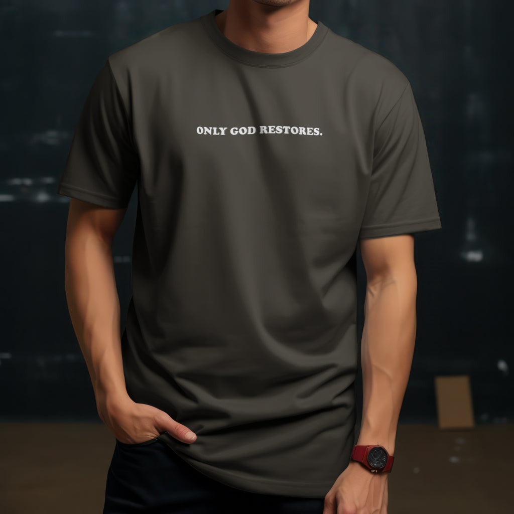 Only God Restores T-Shirt image 8