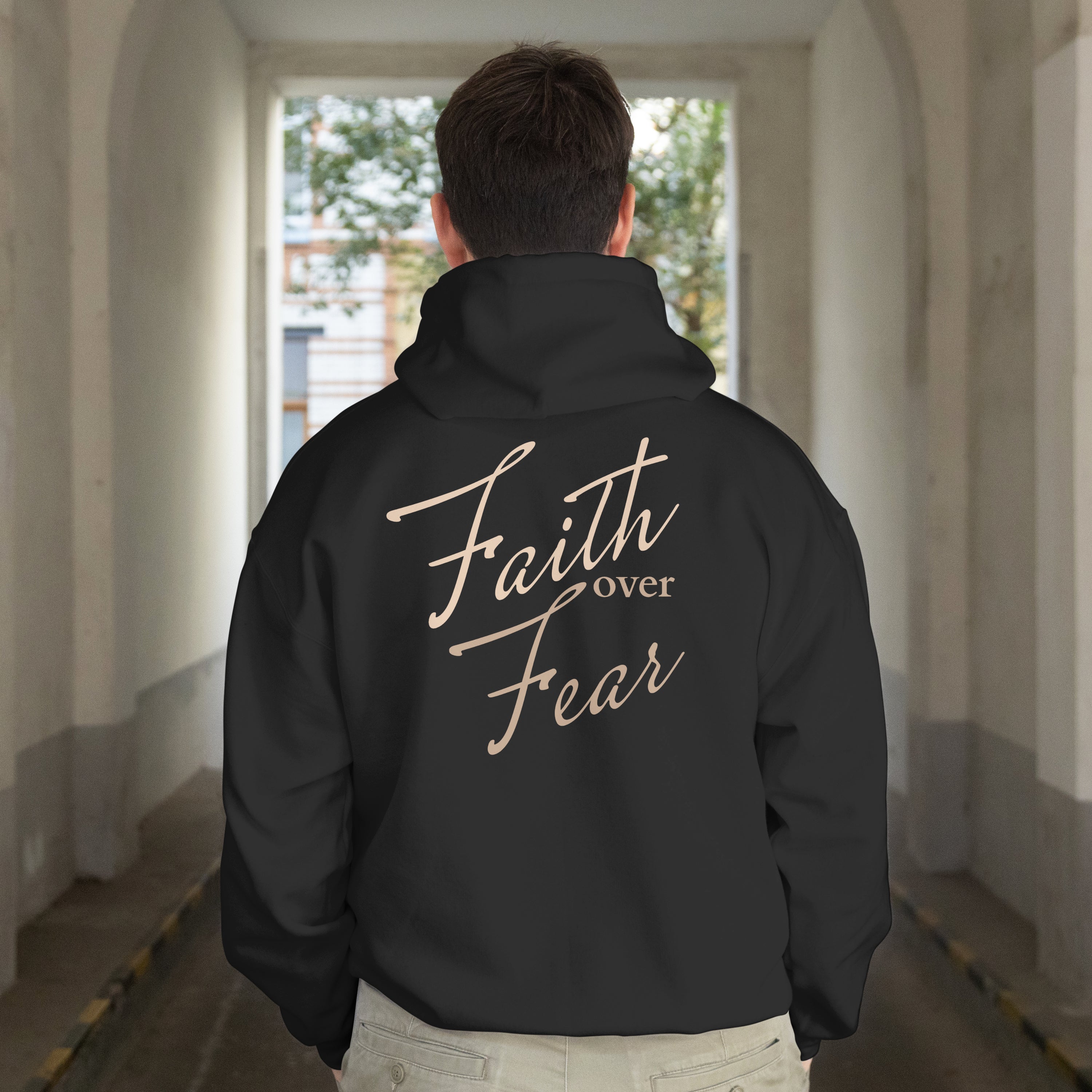 Faith Over Fear Hoodie image 2