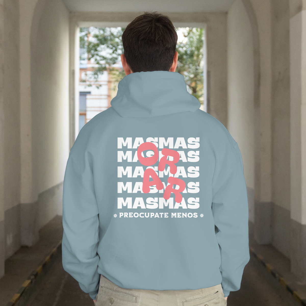 Orar Mas, Preocupate Menos Sudadera image 2