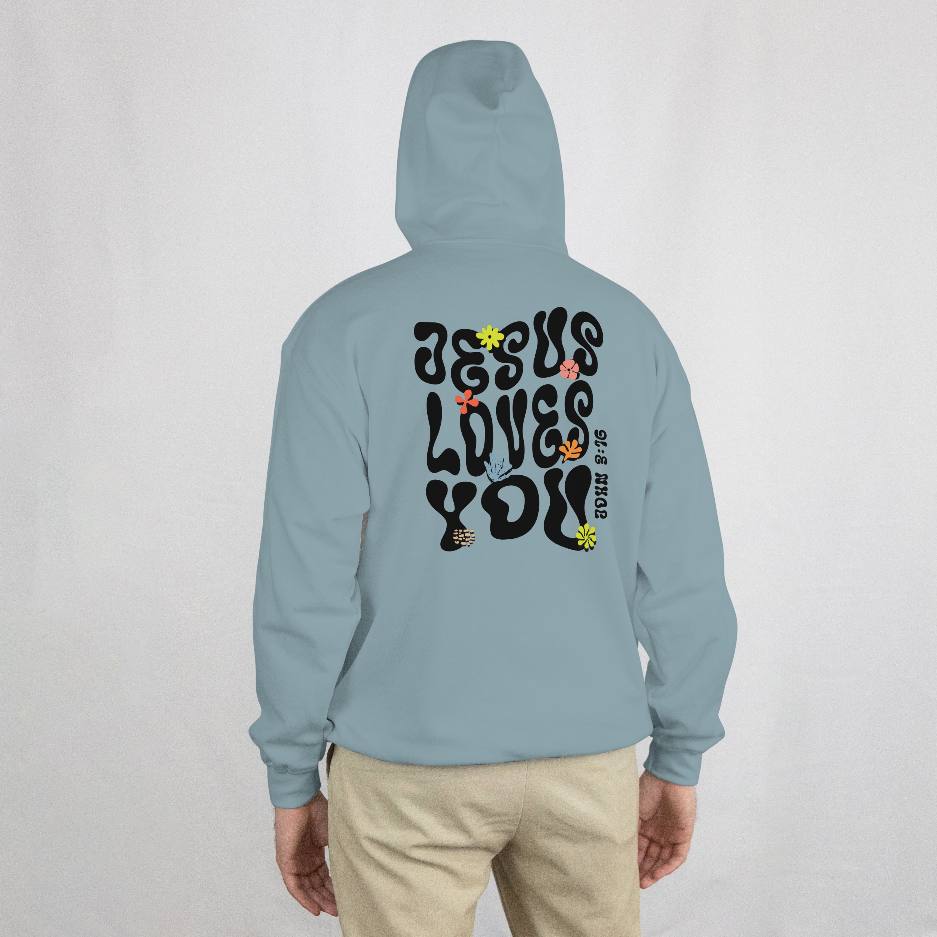 Jesus Loves You Hoodie image 3