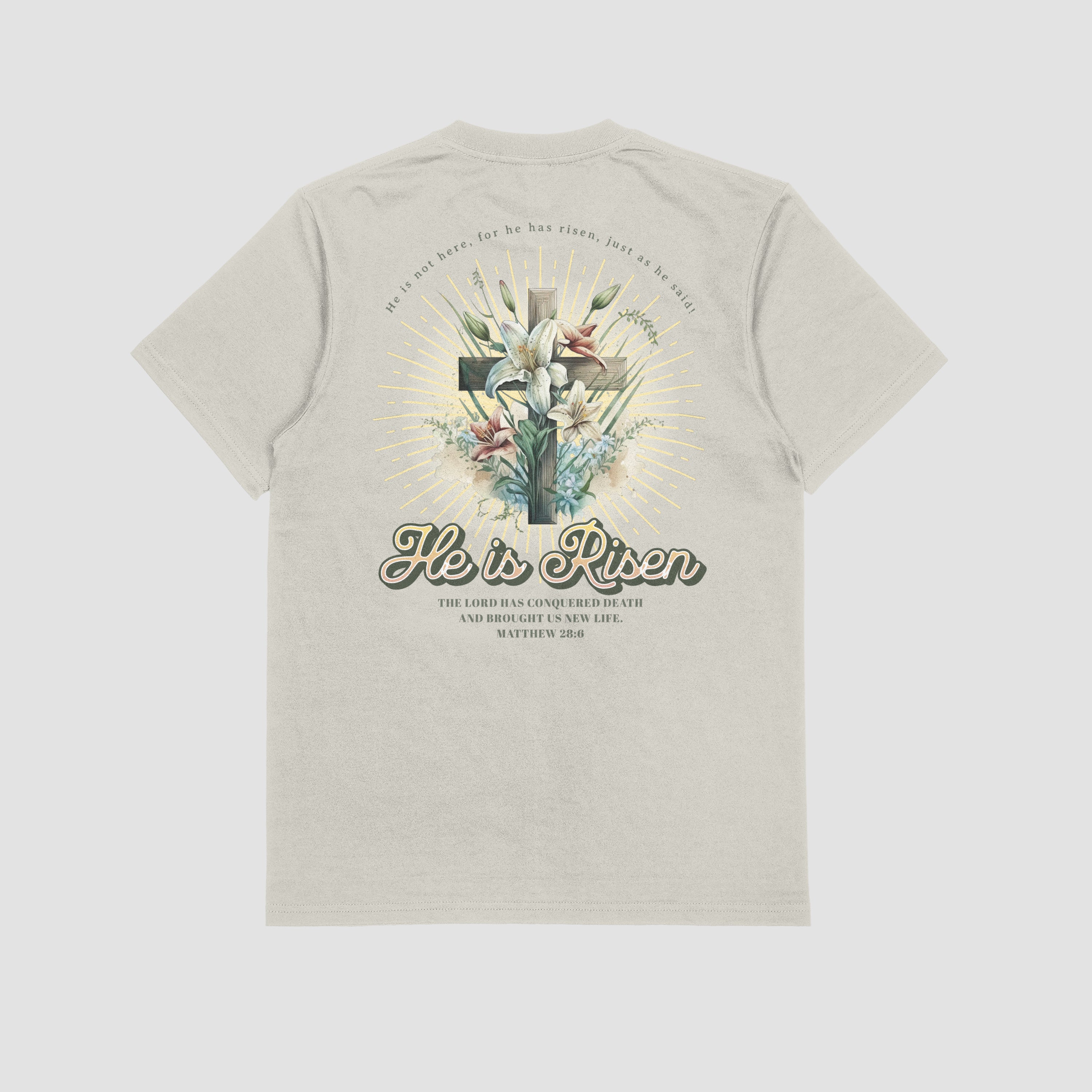 He Is Risen T-Shirt image 8
