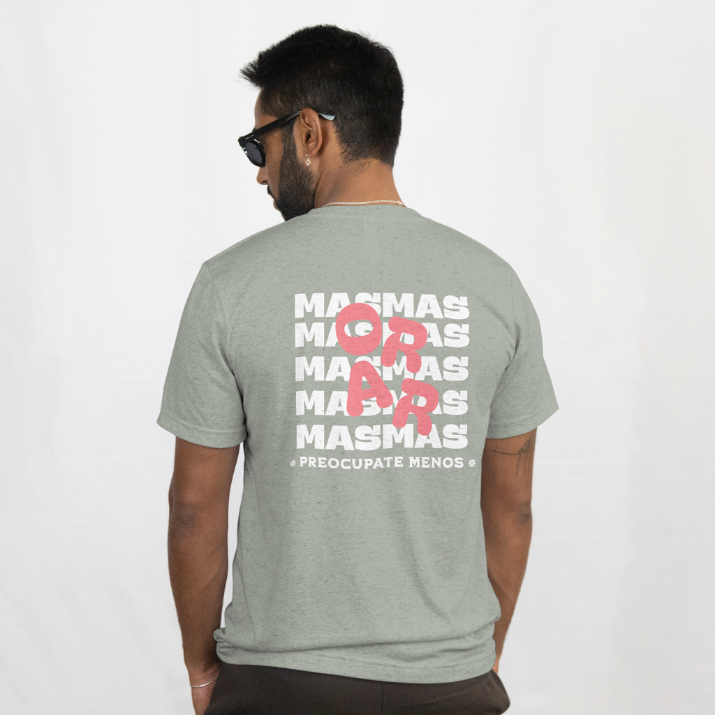 Orar Mas, Preocupate Menos Camiseta image 0