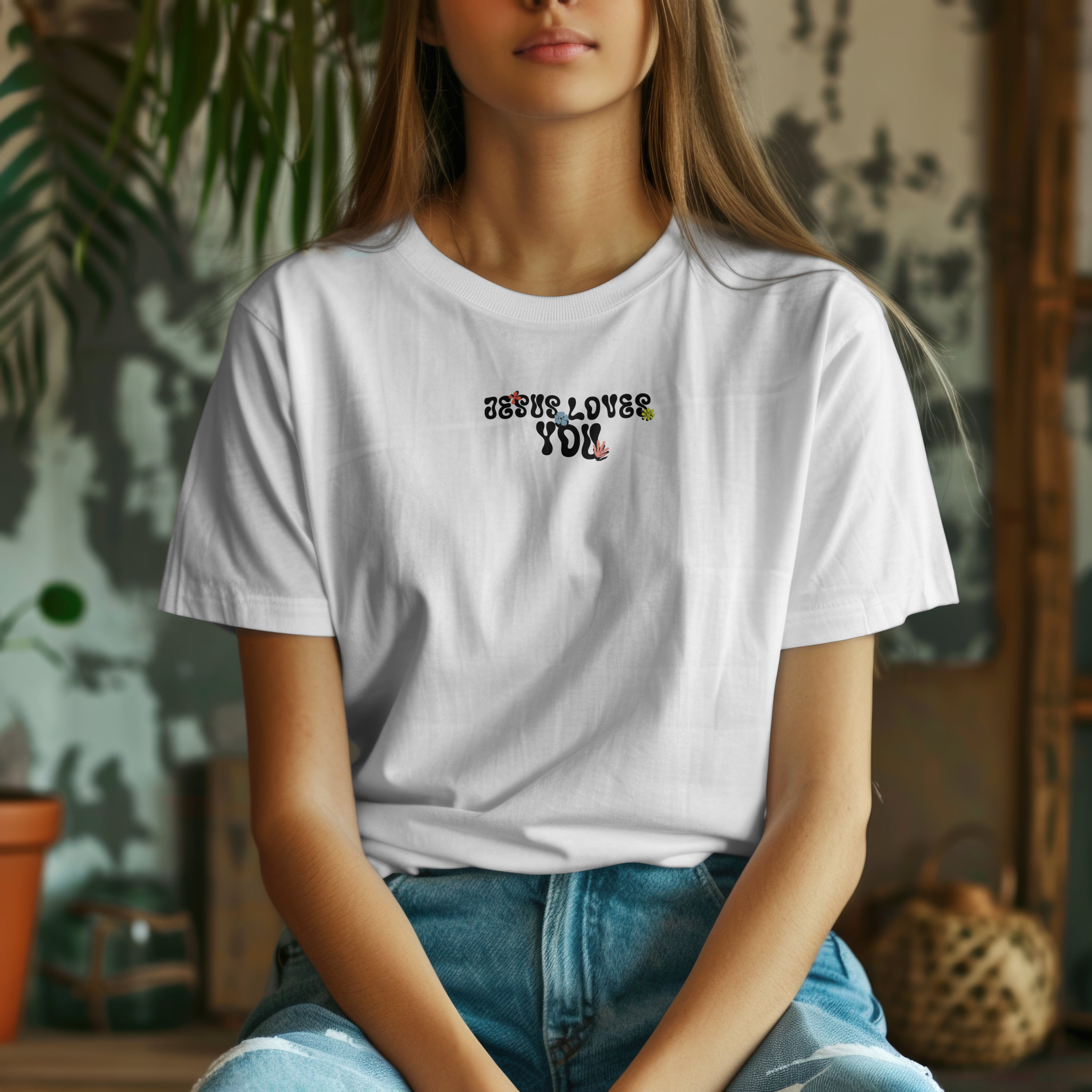 Jesus Loves You T-Shirt image 6