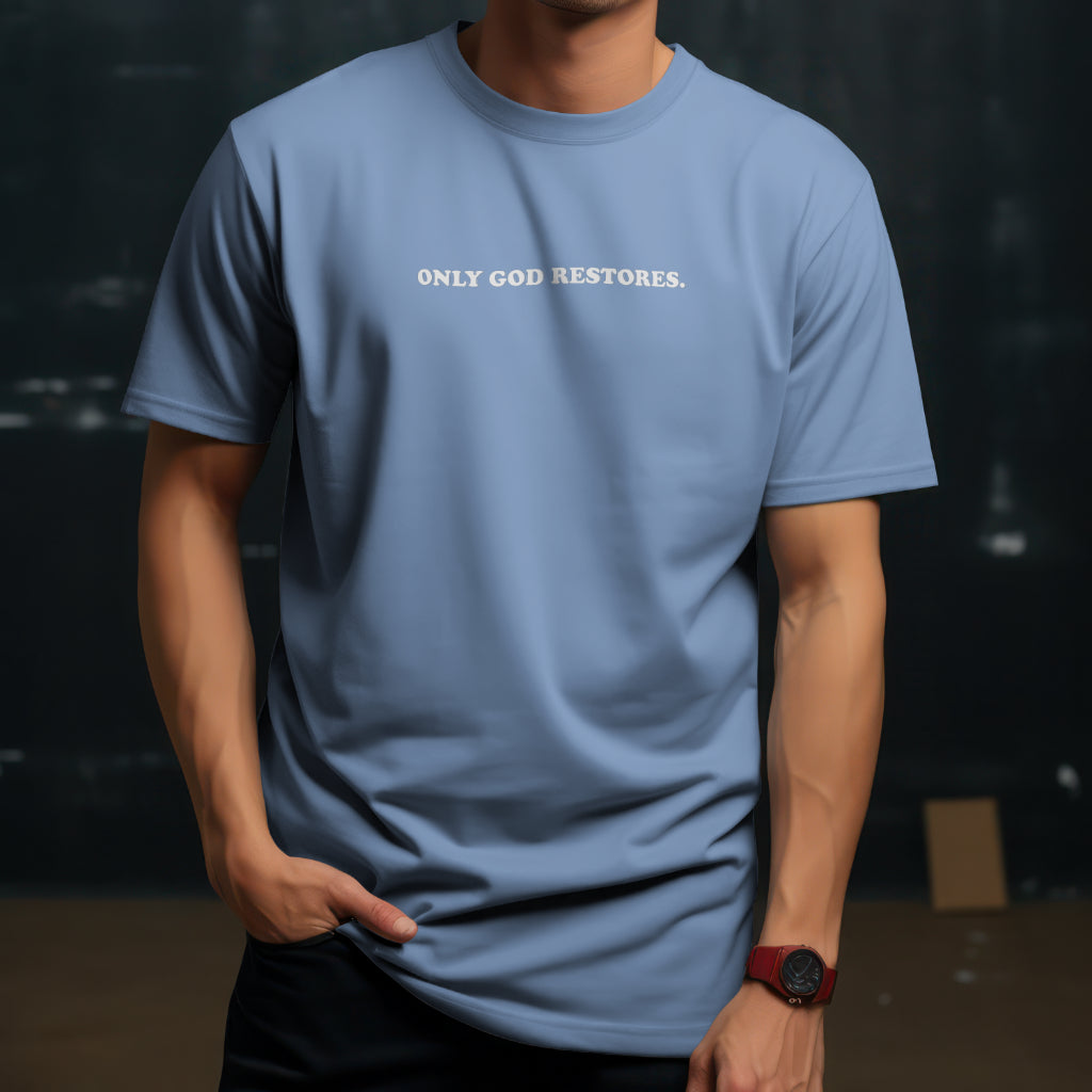 Only God Restores T-Shirt image 5