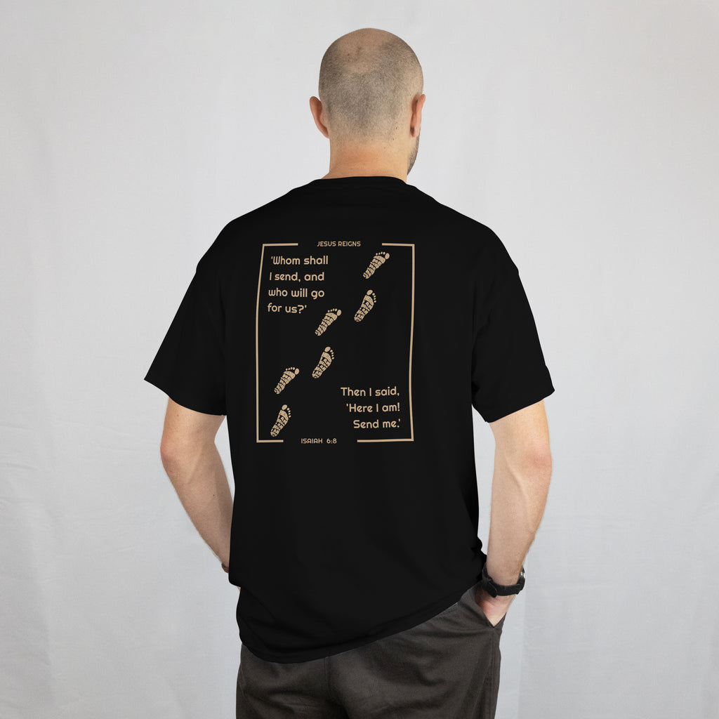 Here I am, Send Me T-Shirt image 0