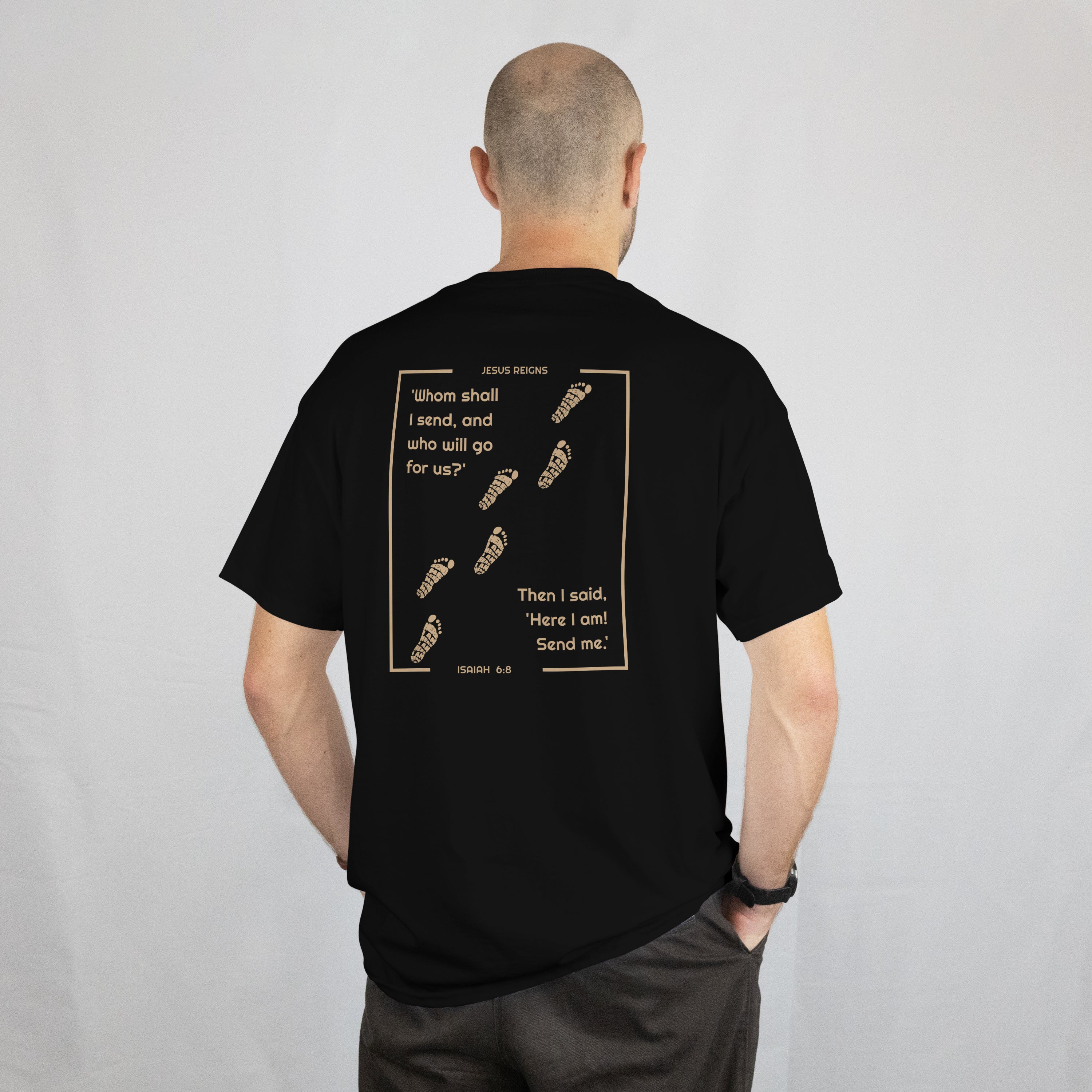 Here I am, Send Me T-Shirt image 0