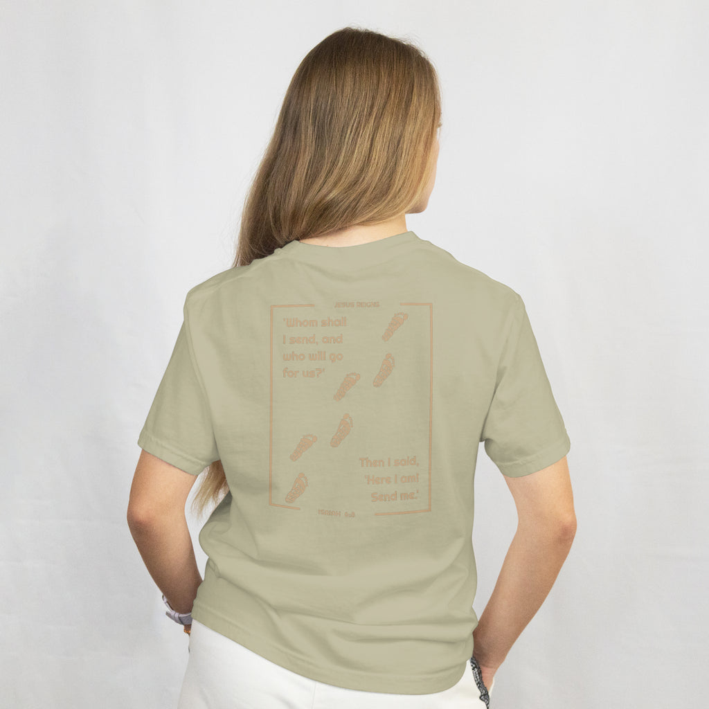 Here I am, Send Me T-Shirt image 4
