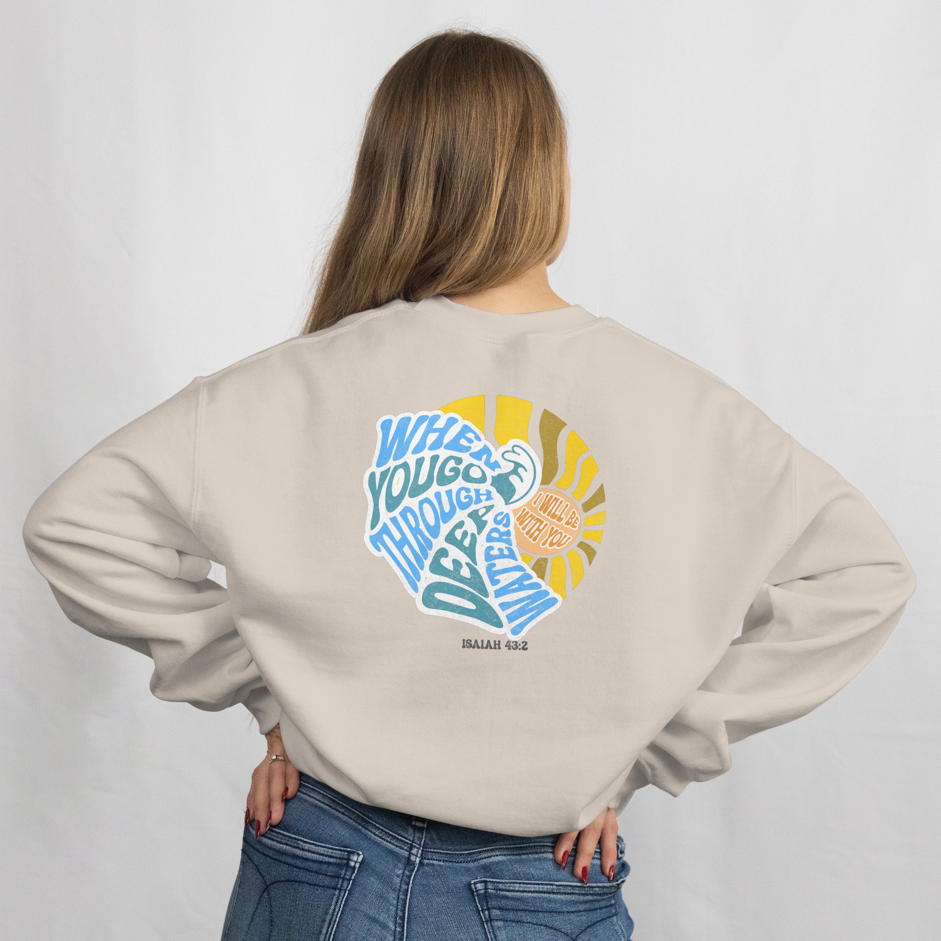 I Will Be With You Crew Neck image 2