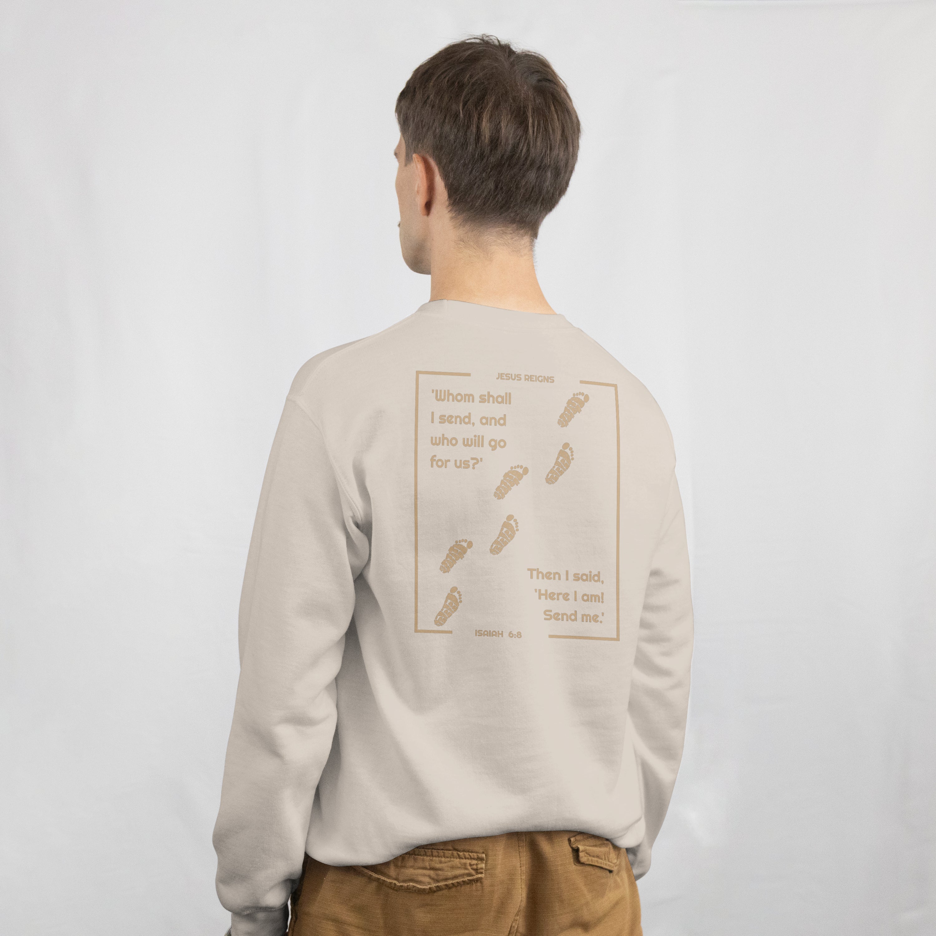 Here I Am, Send Me Crew Neck image 2
