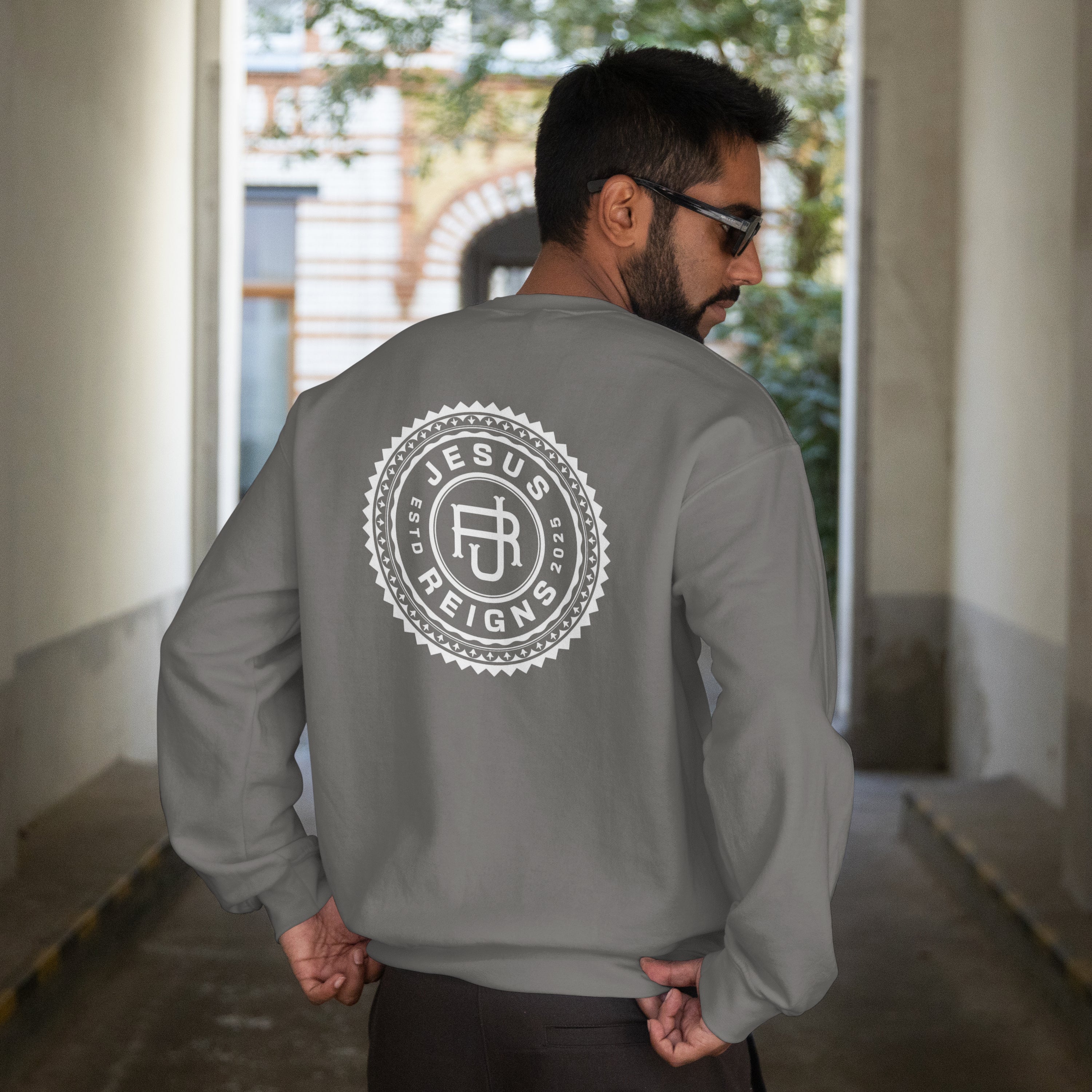 Jesus Reigns Crewneck image 0