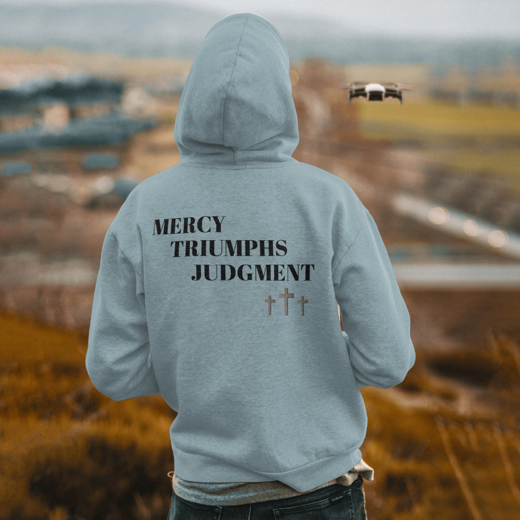 Mercy Triumphs Judgment Hoodie image 2