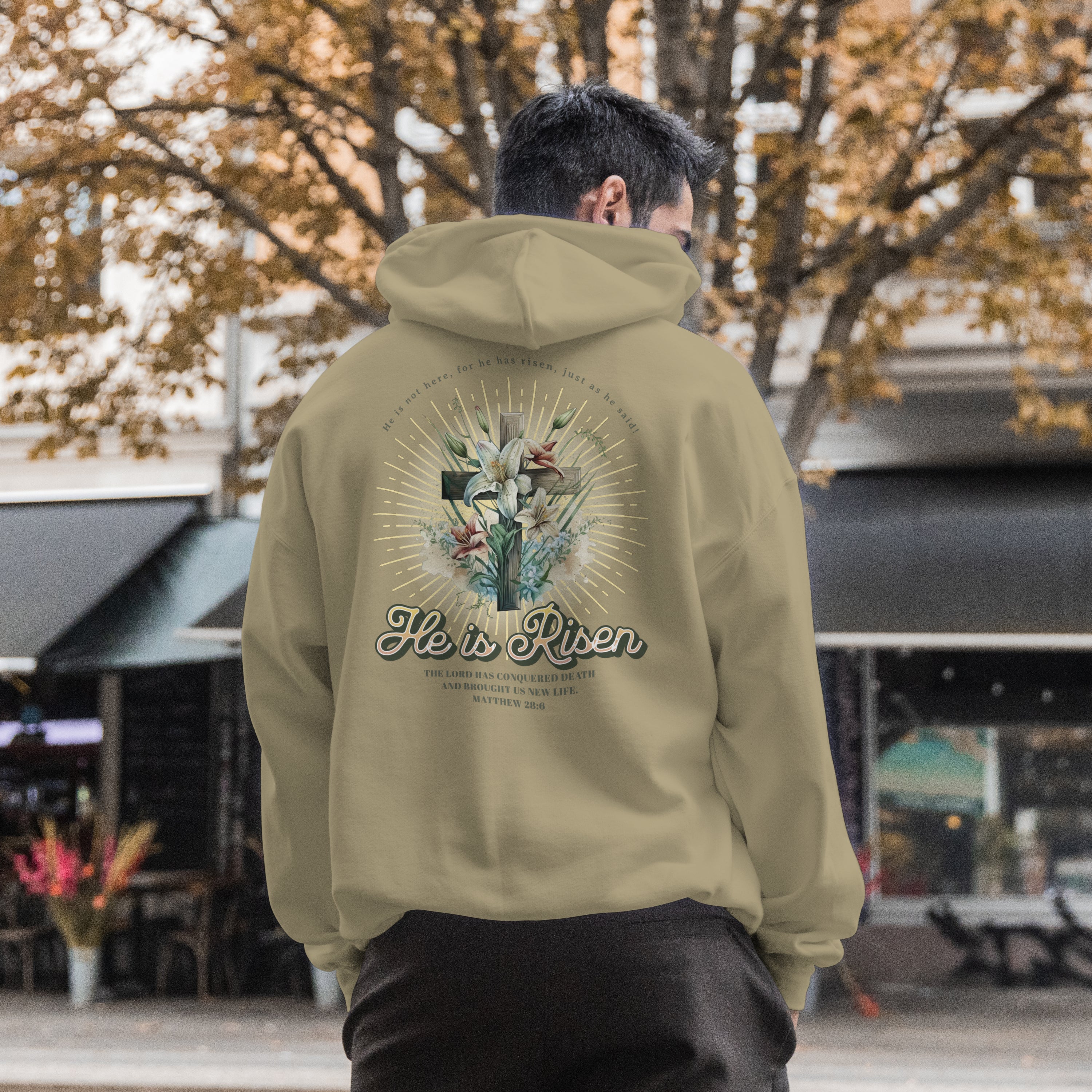 He is Risen Hoodie image 5