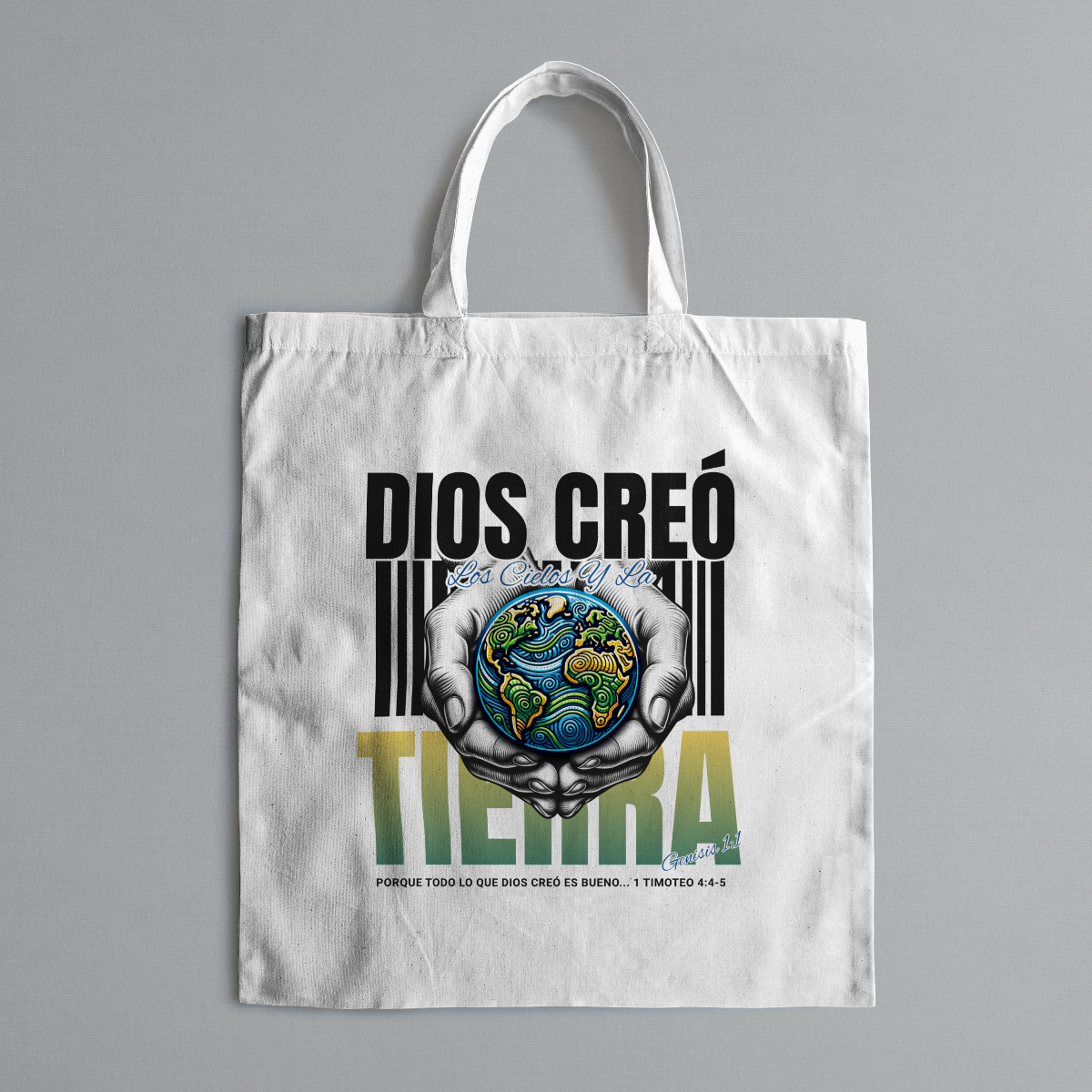 Dios Creó Los Cielos y la Tierra Bolsa image 0