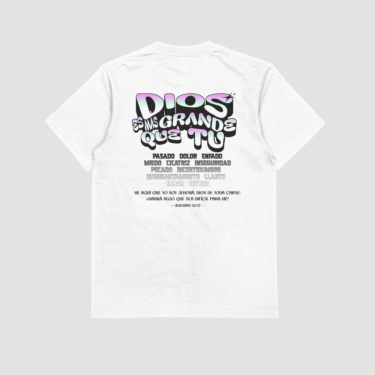 Dios es Mas Grande Camiseta image 2