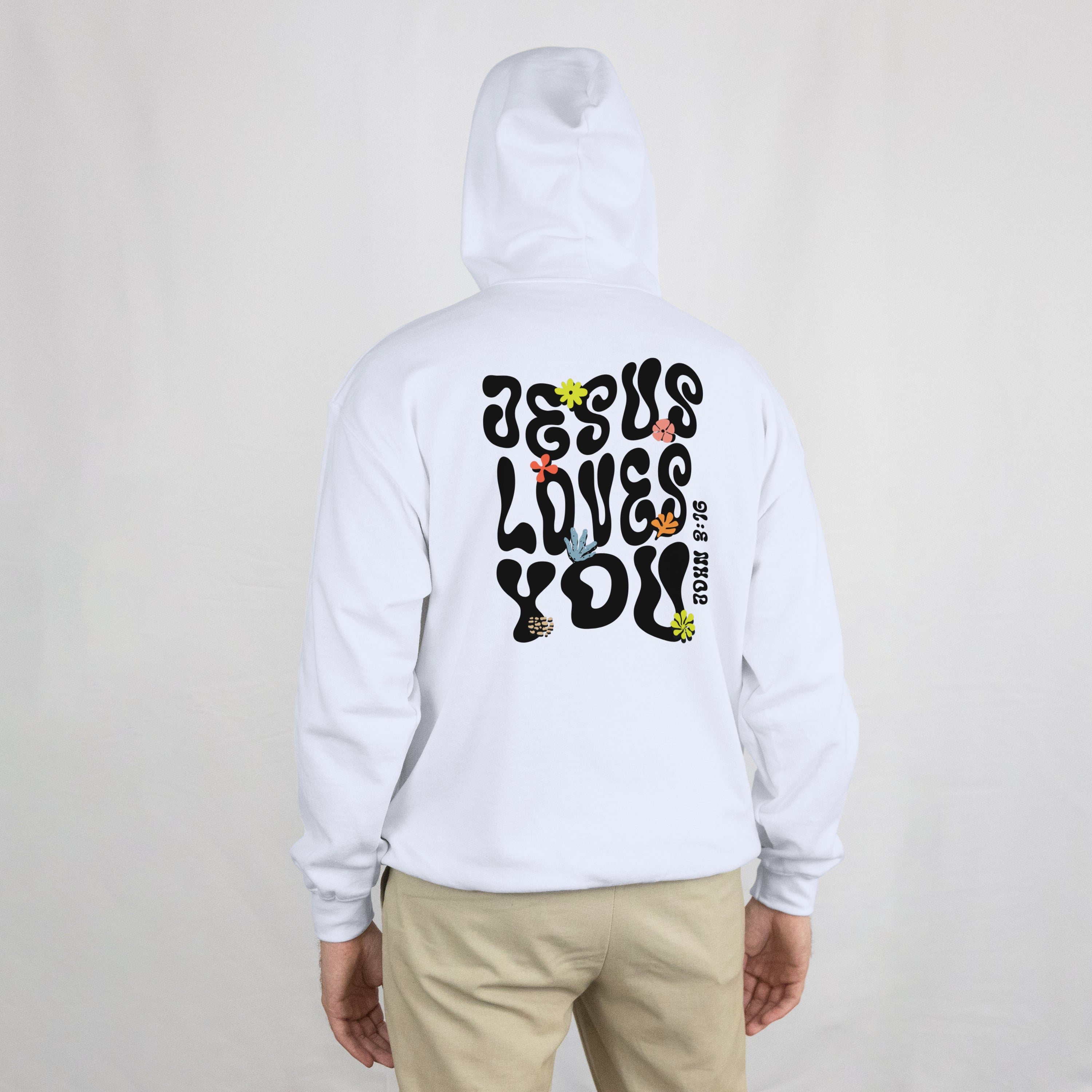 Jesus Loves You Hoodie image 1