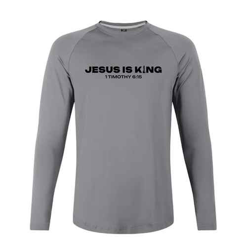 "Jesus is King" Long Sleeve T-Shirt