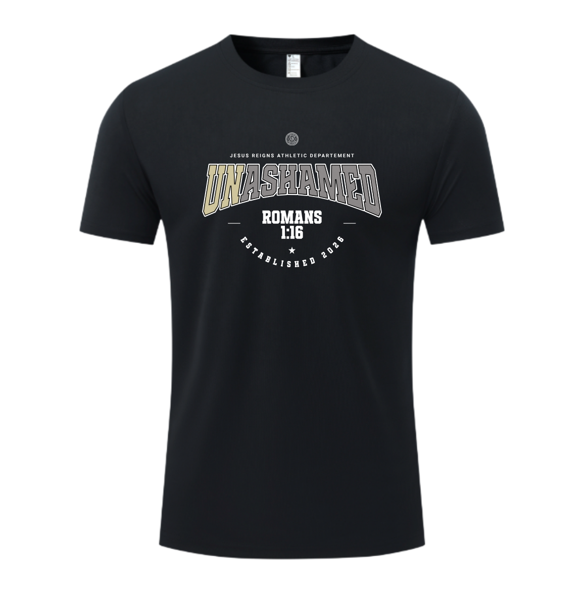 "UNASHAMED" Sportswear T-Shirt