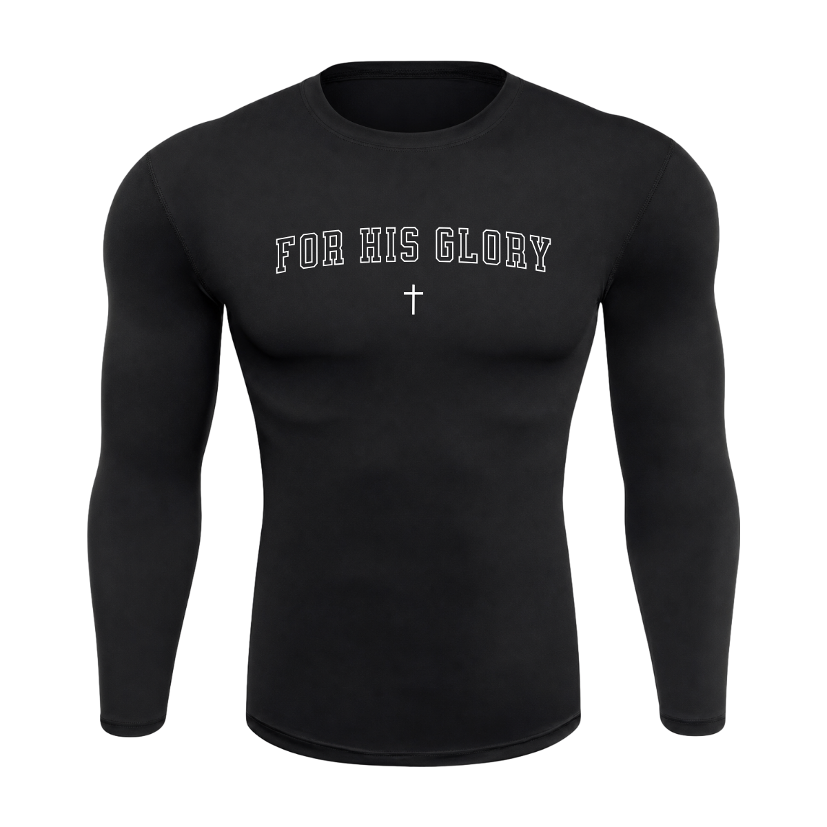 "For His Glory" Compressed Long Sleeve