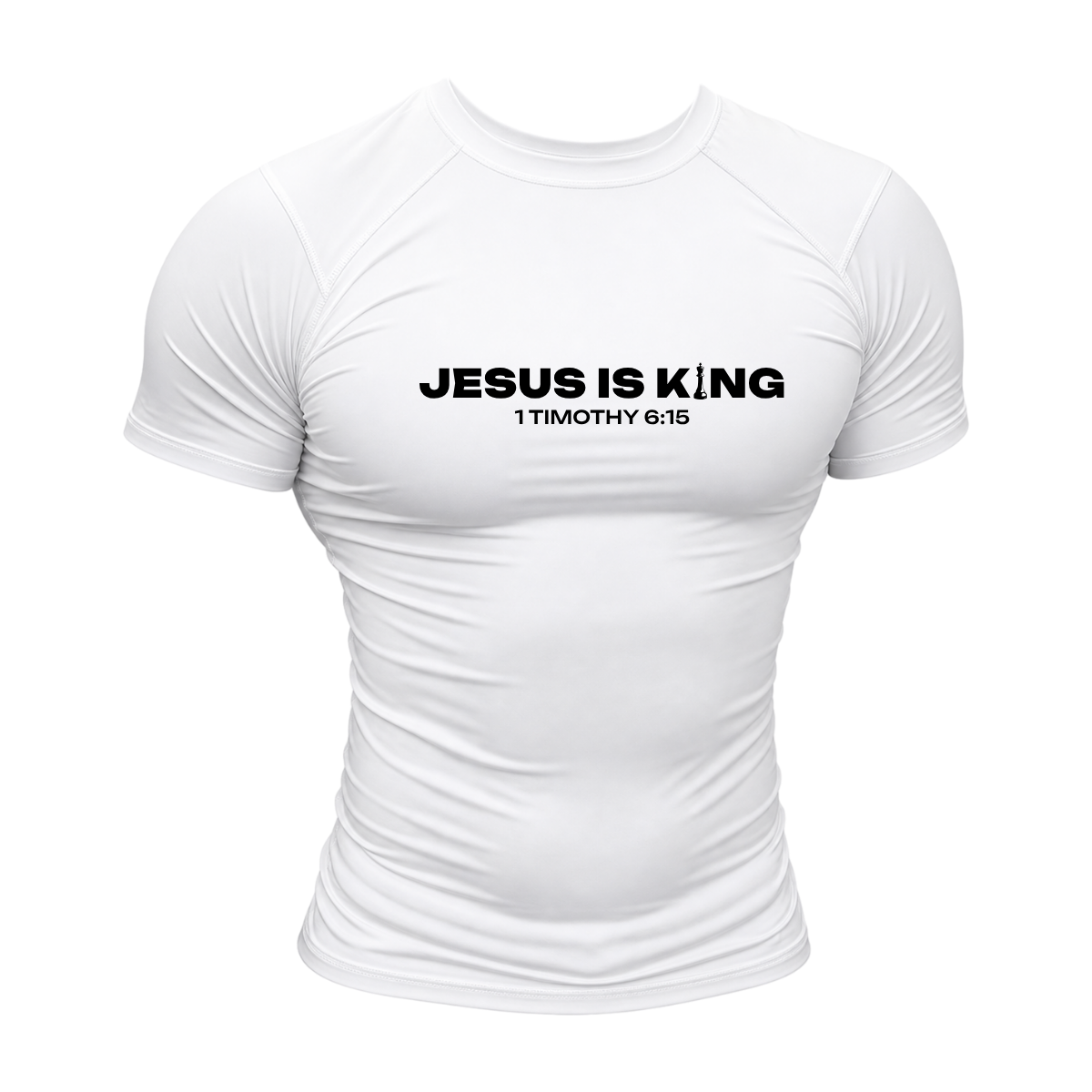 "Jesus is King" Compressed Short Sleeve