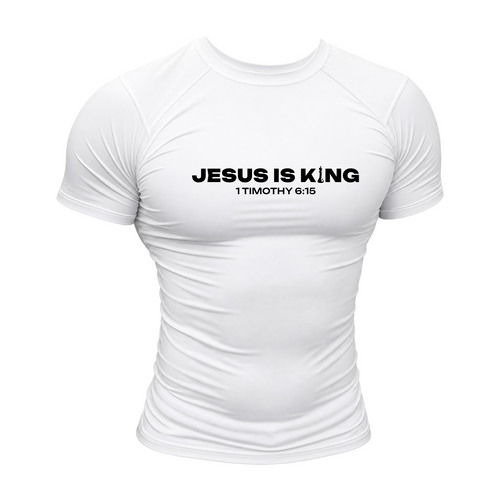 "Jesus is King" Compressed Short Sleeve
