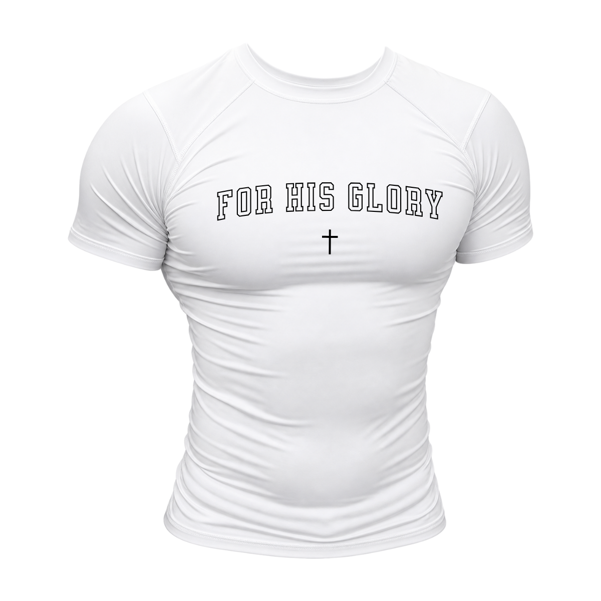 "For His Glory" Compressed Short Sleeve