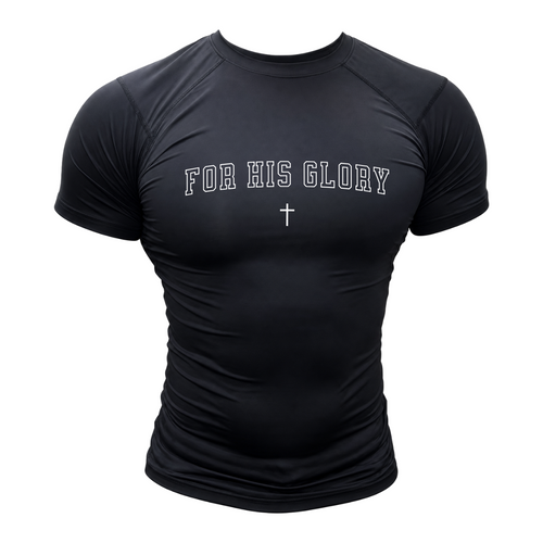 "For His Glory" Compressed Short Sleeve