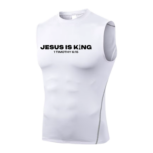 "Jesus is King" Compression Tank