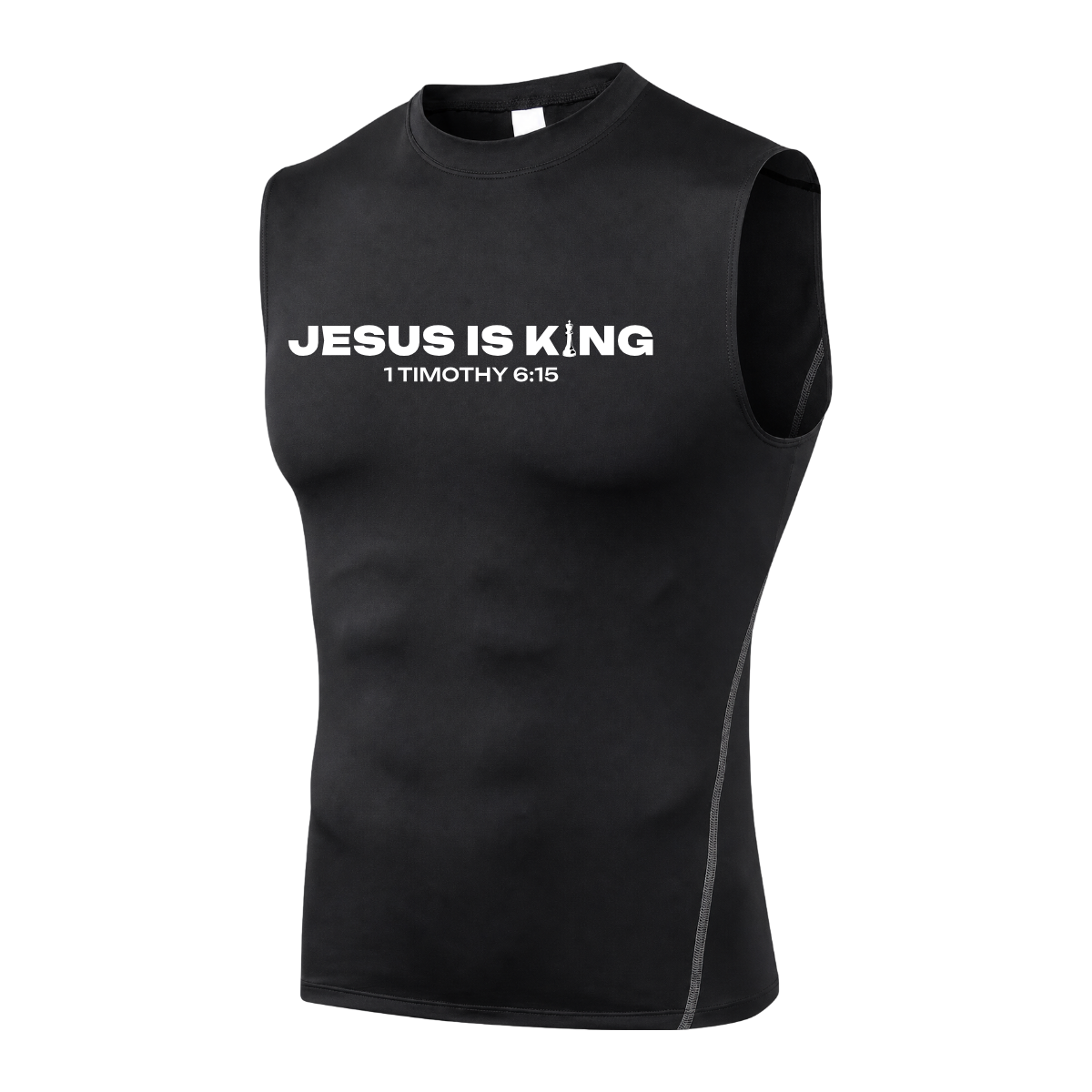 "Jesus is King" Compression Tank