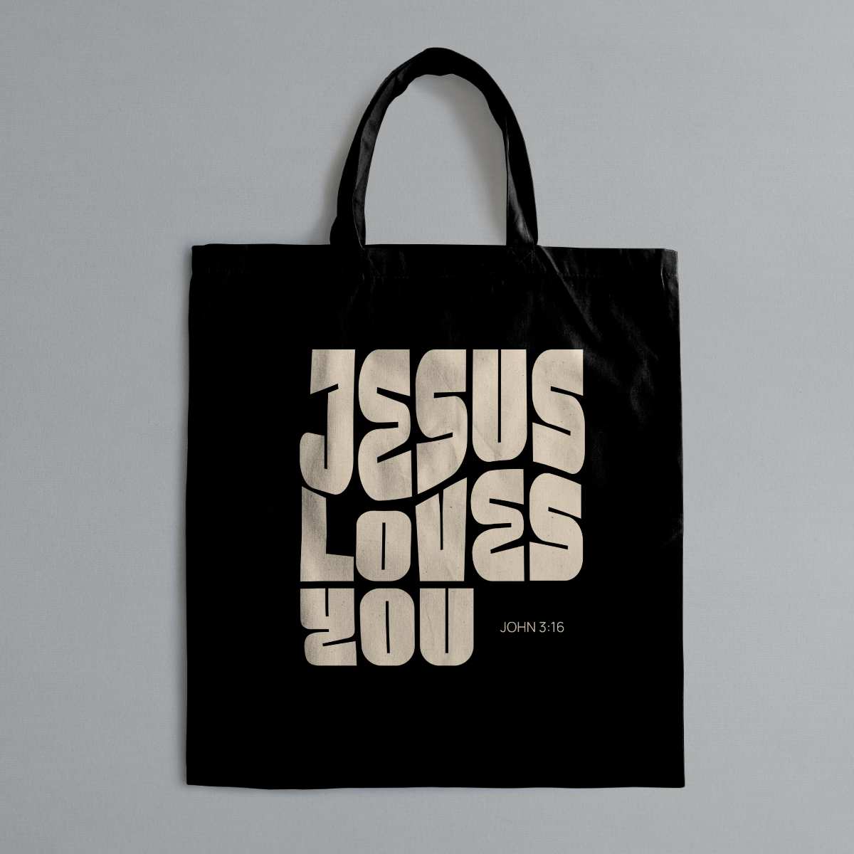 Jesus Loves You Tote Bag
