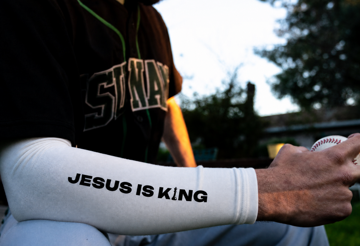 "Jesus is King" Arm Sleeve