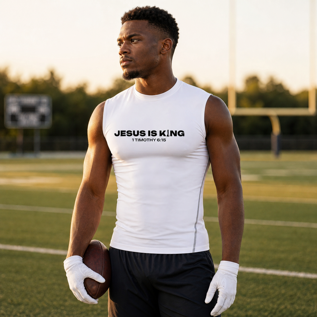 "Jesus is King" Compression Tank