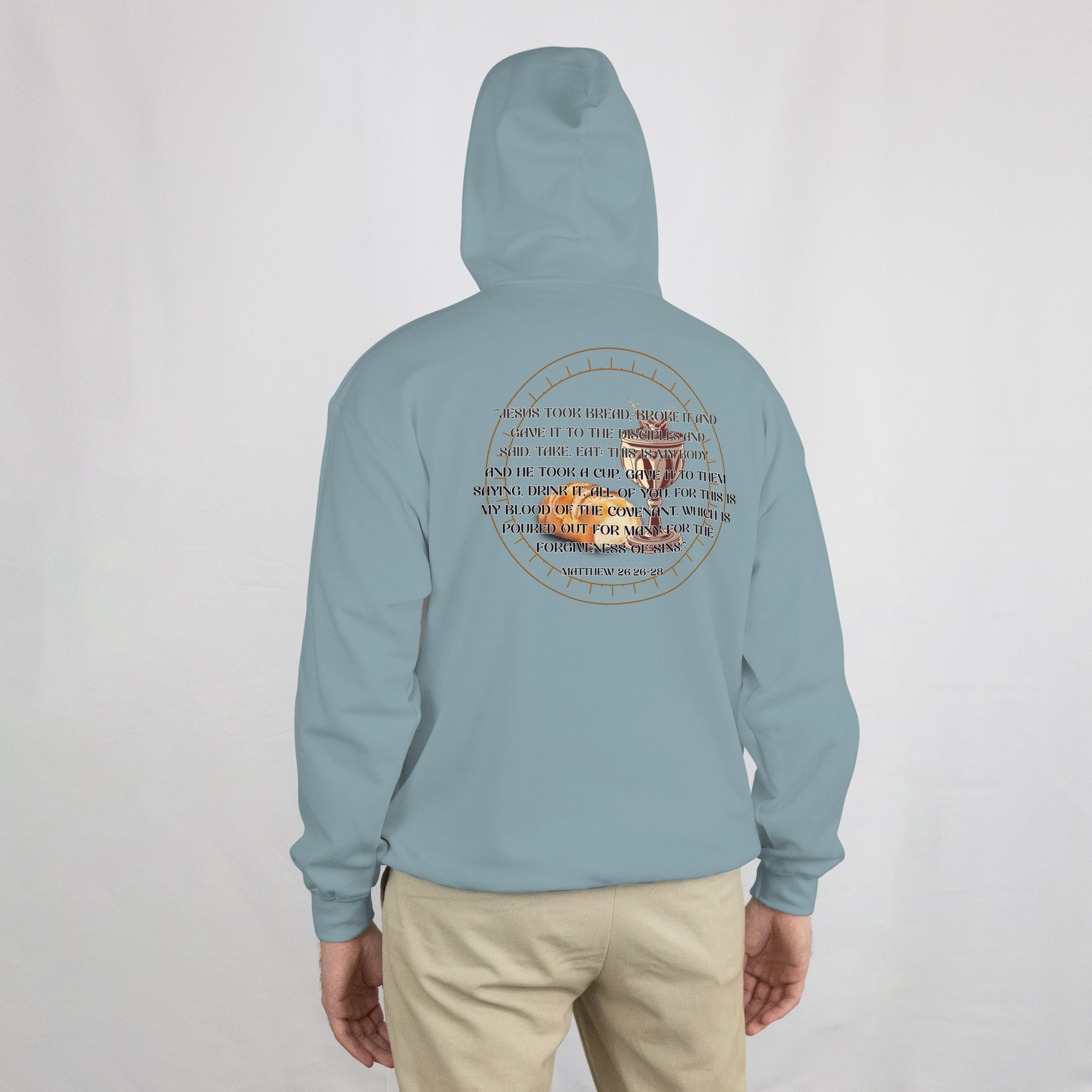 Matthew 26:26 Hoodie image 1
