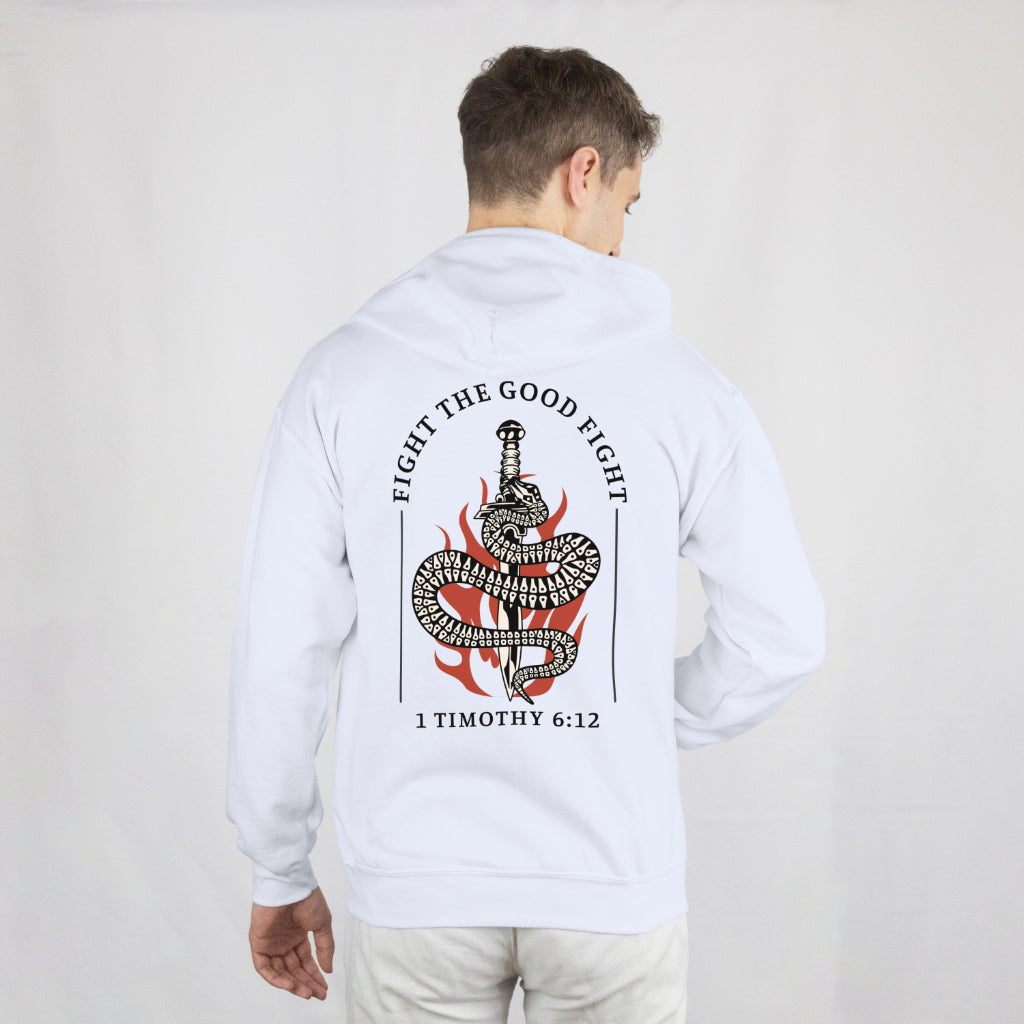 Fight the Good Fight Hoodie image 0