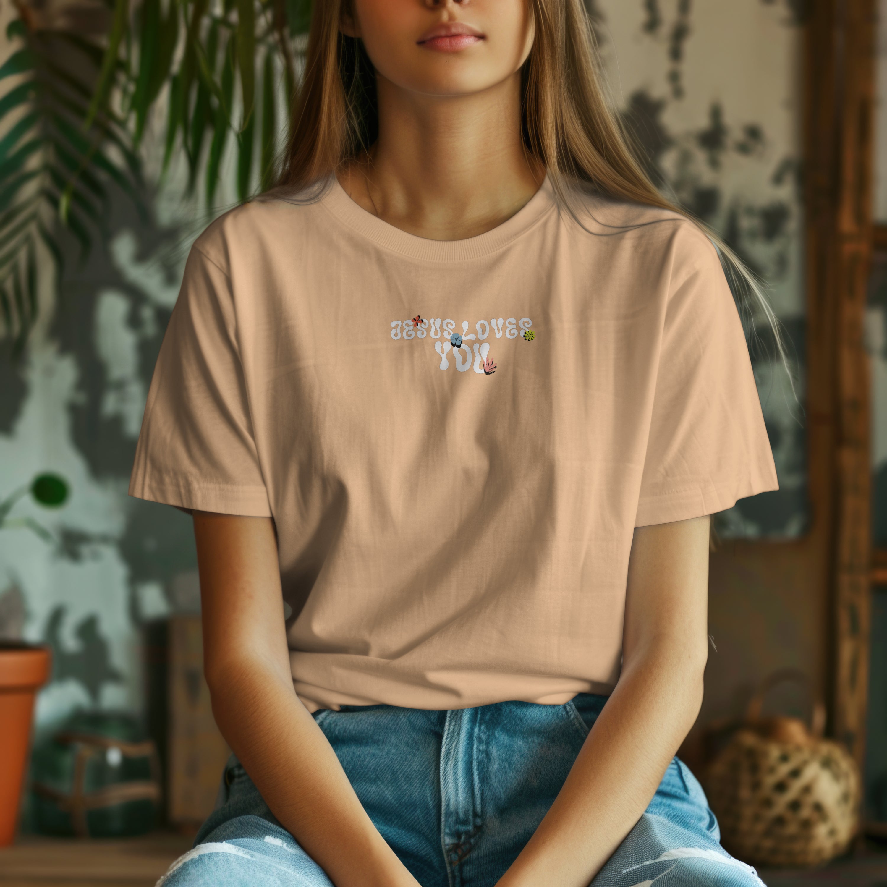 Jesus Loves You T-Shirt image 5